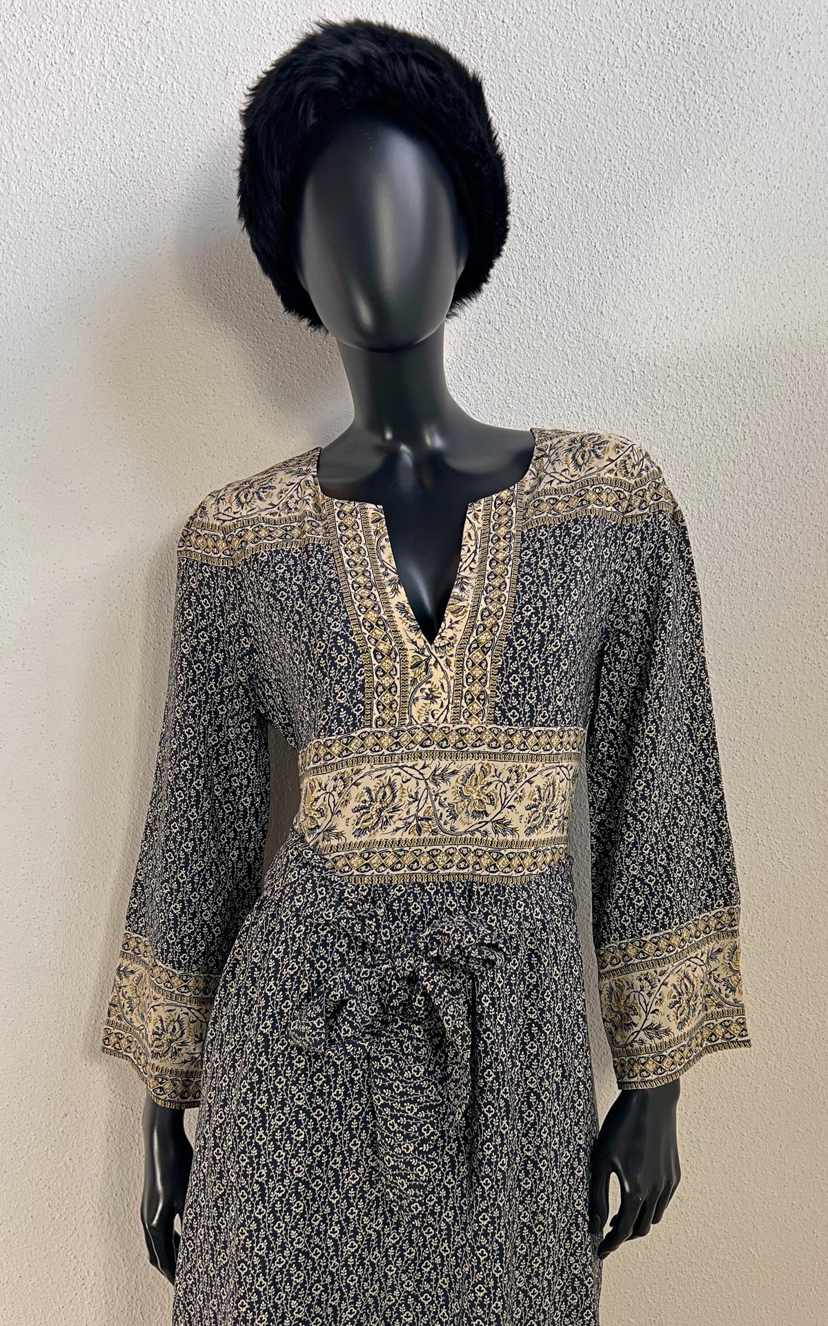 Sea New York Silk Dress – Hippie Block Print