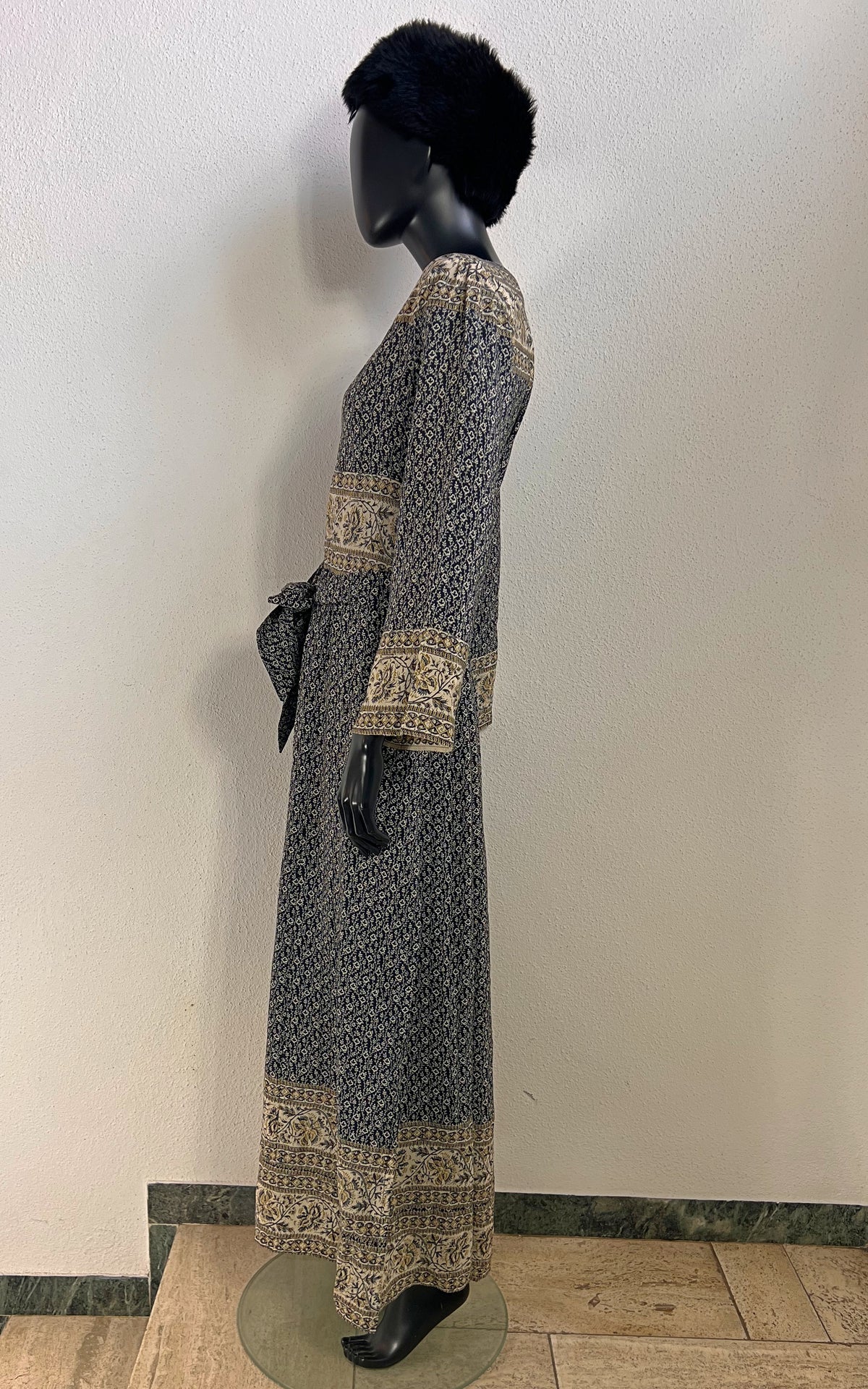 Sea New York Silk Dress – Hippie Block Print
