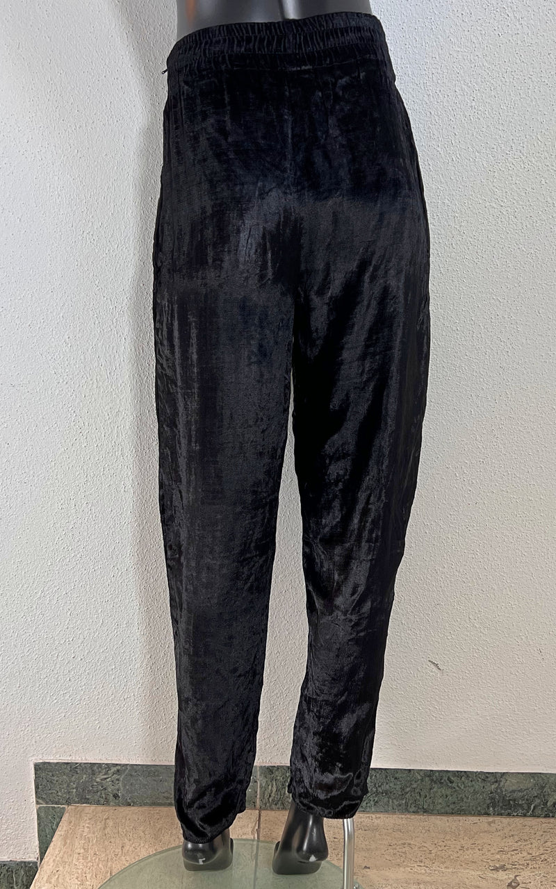 Vintage 80s Velvet Pleated Pant