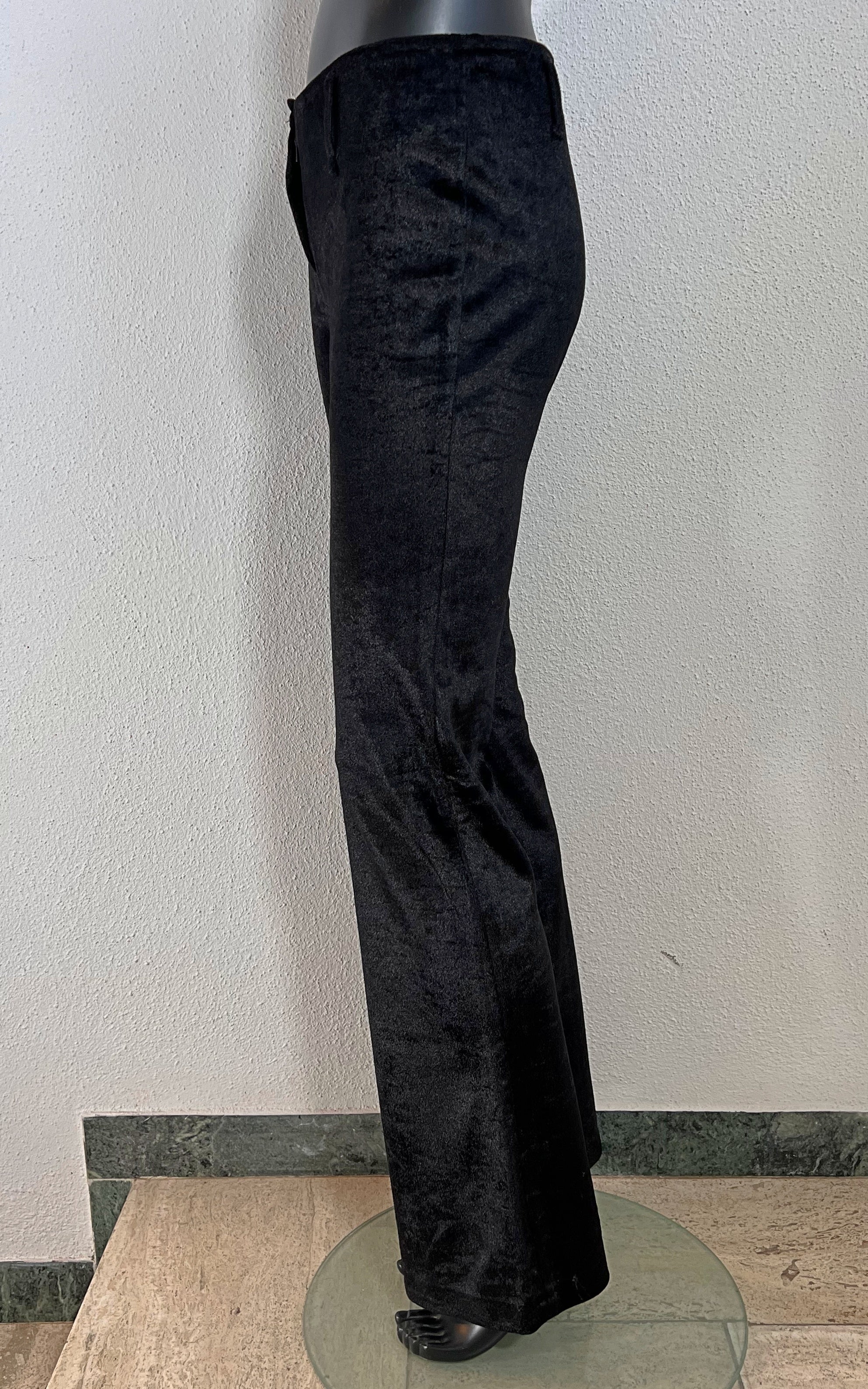 Vintage 90s Velvet Low Waist Pant