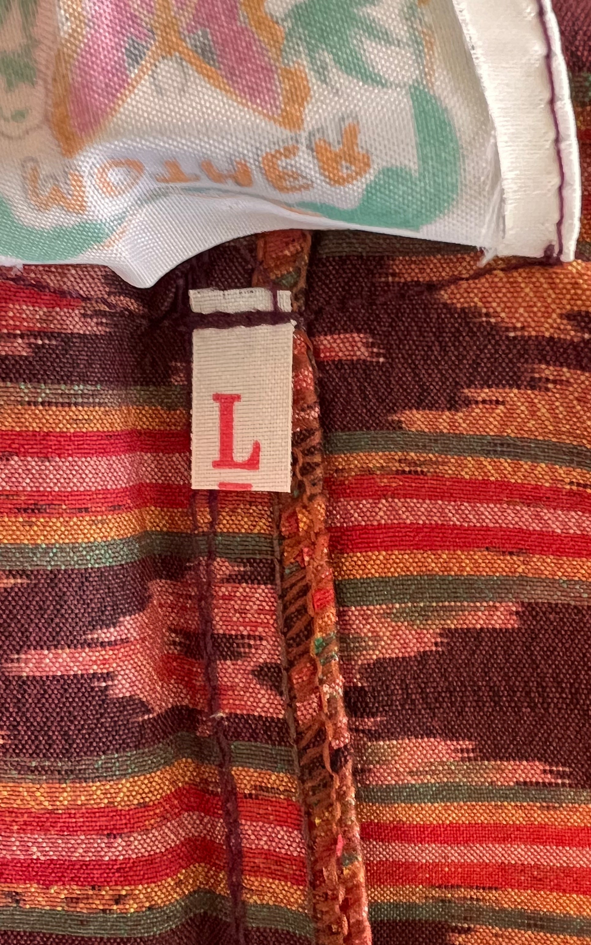 Vintage MENS Deadstock Silk Wrap Pants