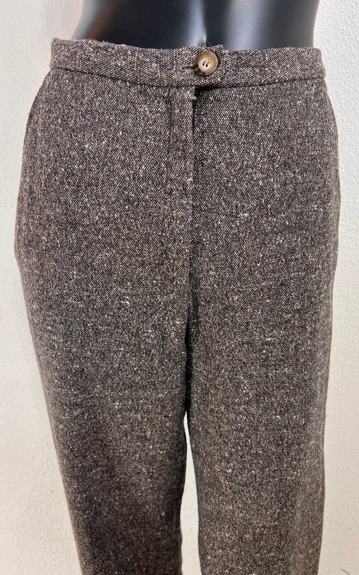 Vintage Tailor-Made Wool Trousers