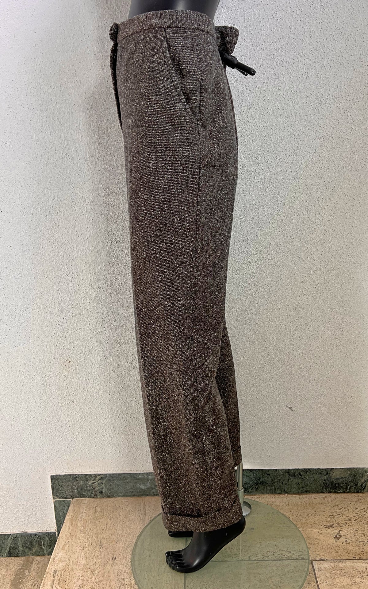 Vintage Tailor-Made Wool Trousers