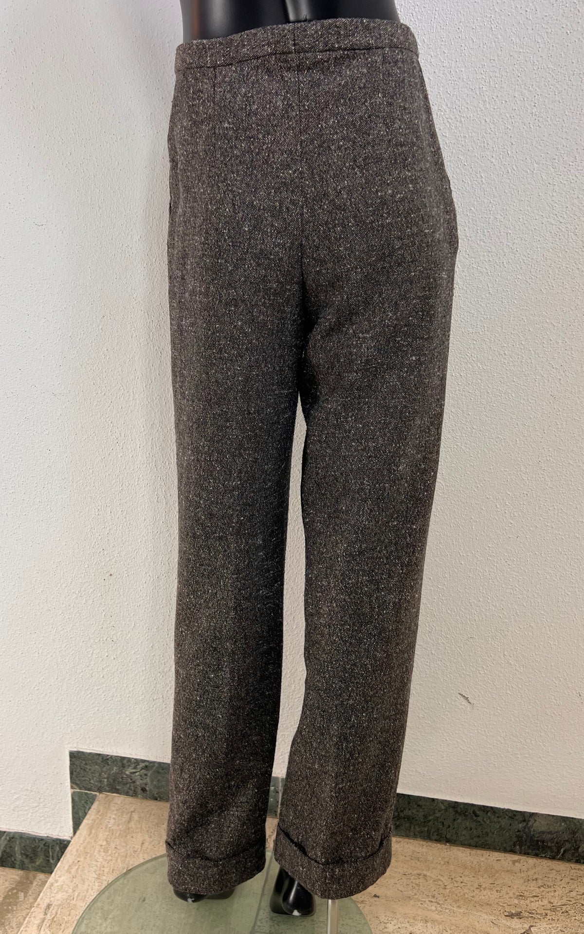 Vintage Tailor-Made Wool Trousers