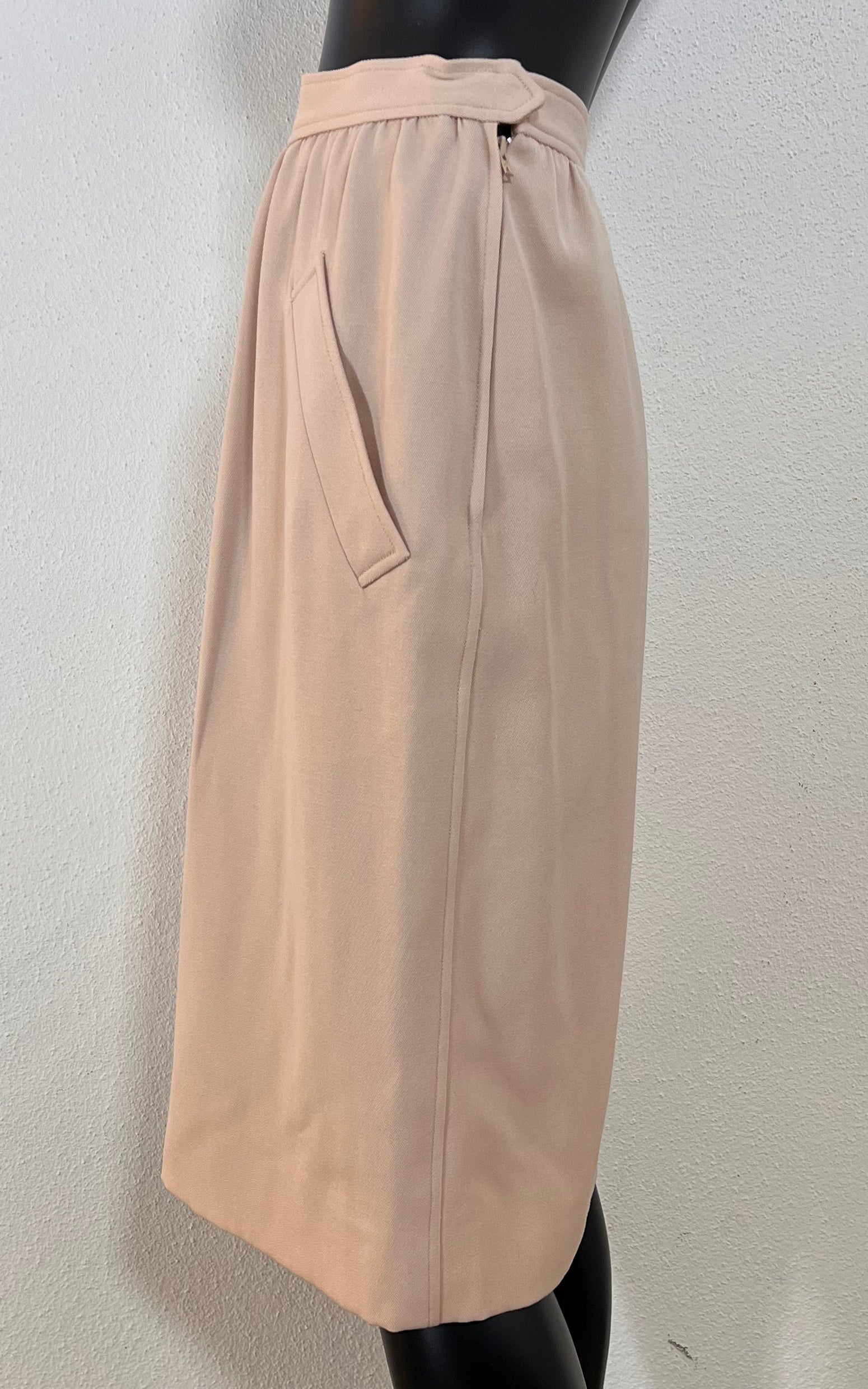 Vintage Yves Saint Laurent Pencil Skirt
