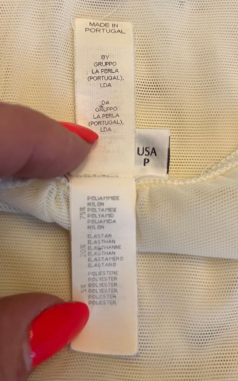 Vintage La Perla Sheer Slip Dress