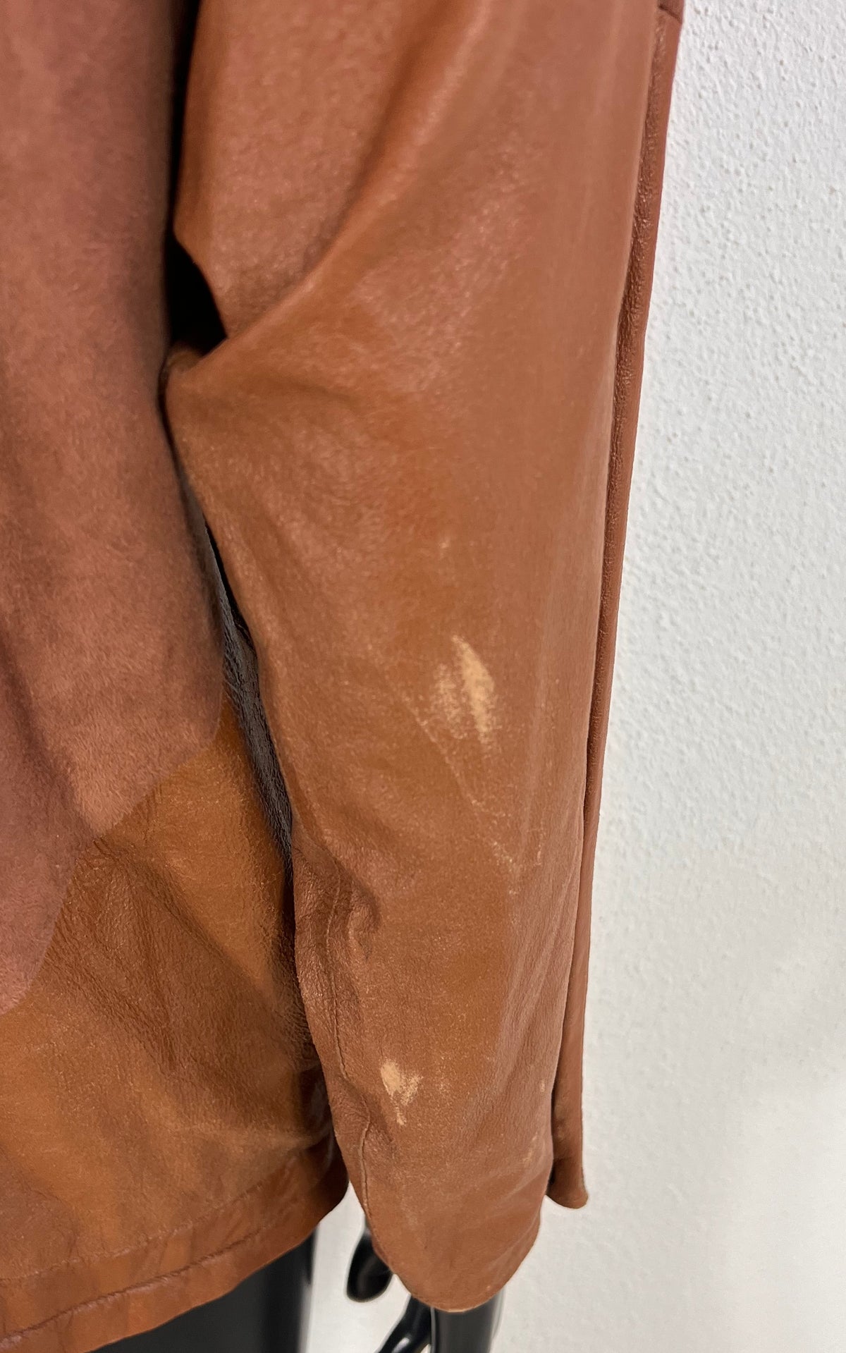 Vintage Zeiler Suede Leather Sweater