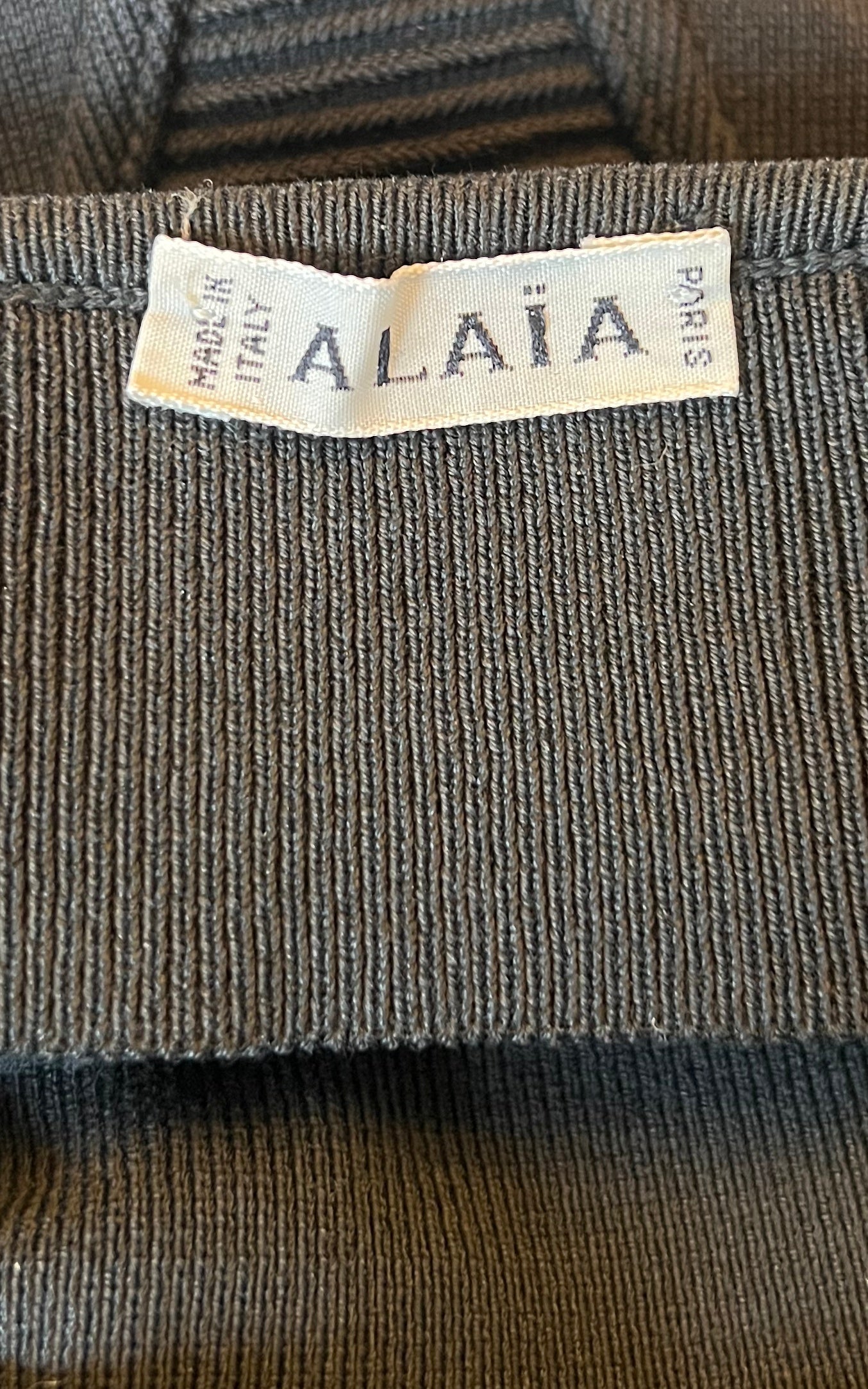 Vintage 90s Alaia Bodycon Skirt