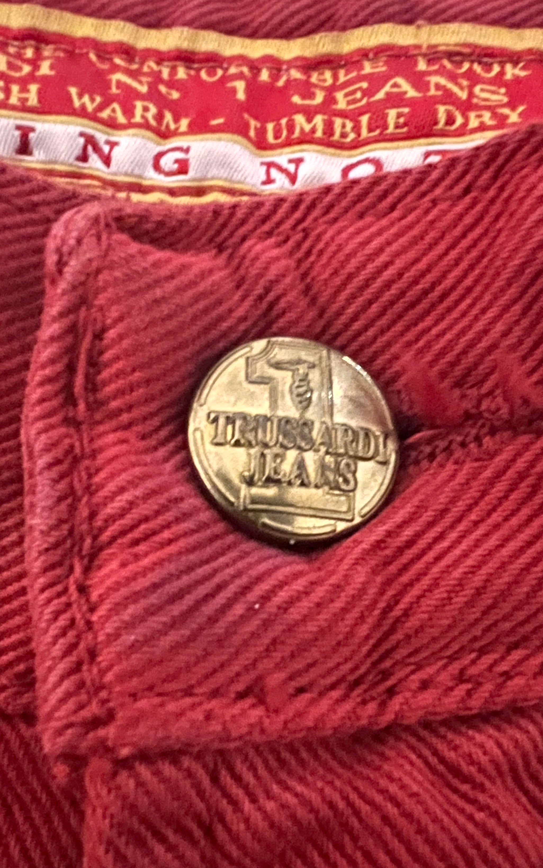 Vintage 90s Trussardi Highwaist Jeans