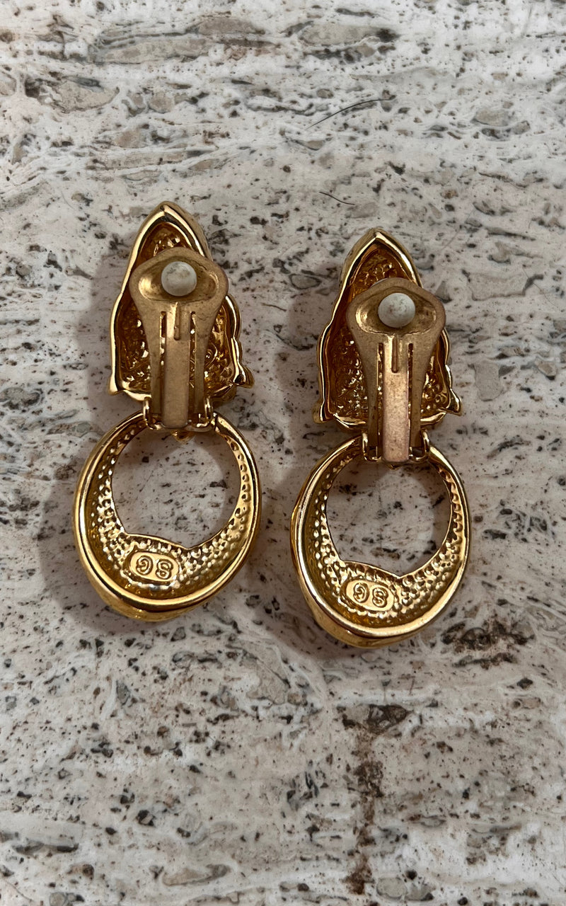 Vintage 70s Clip Ons