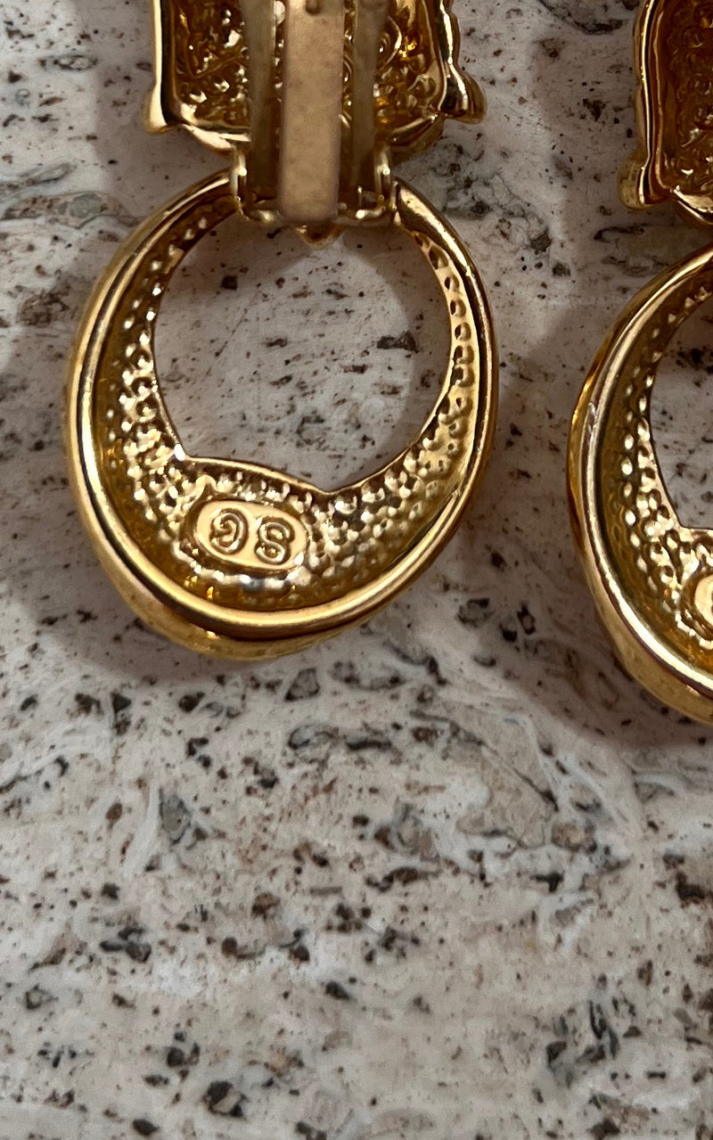 Vintage 70s Clip Ons