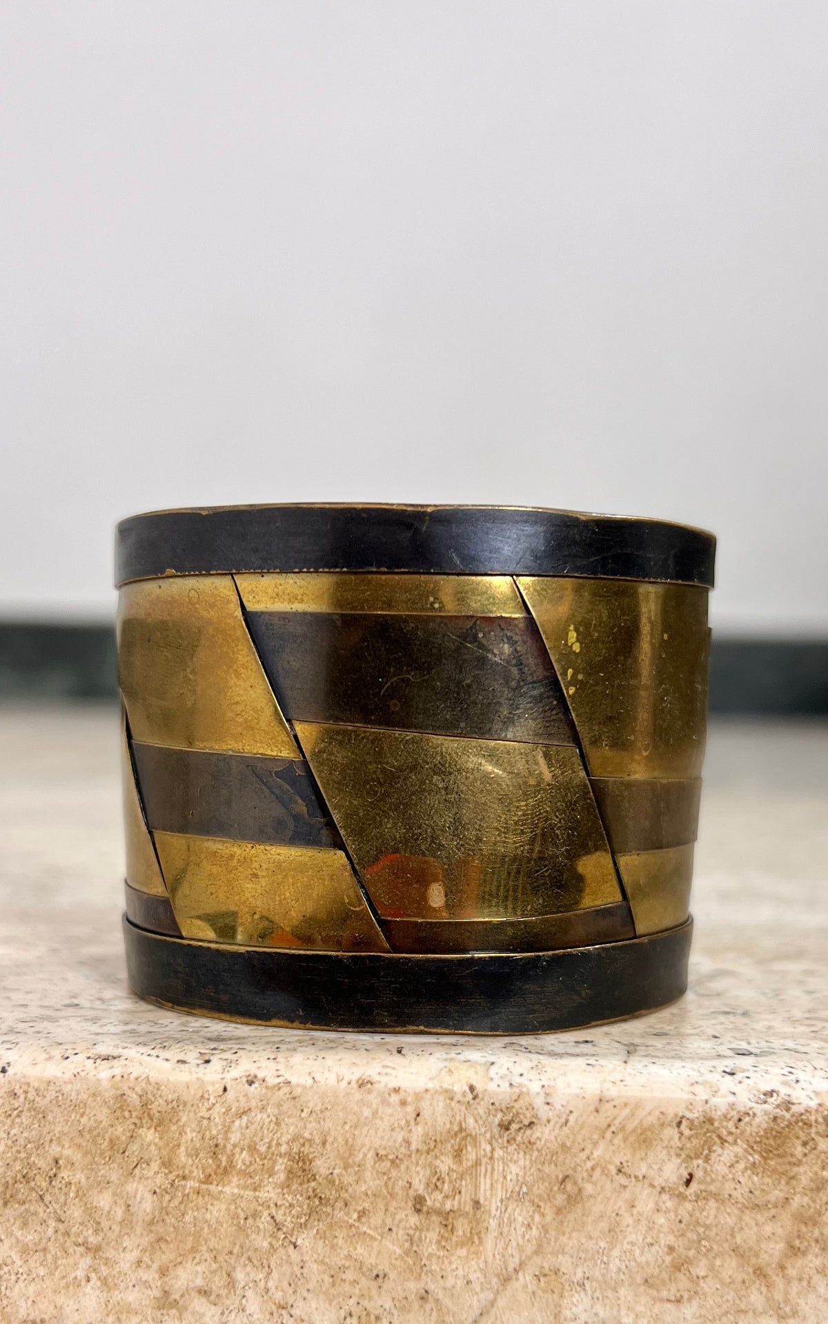 Vintage Geometric Cuff Bracelet