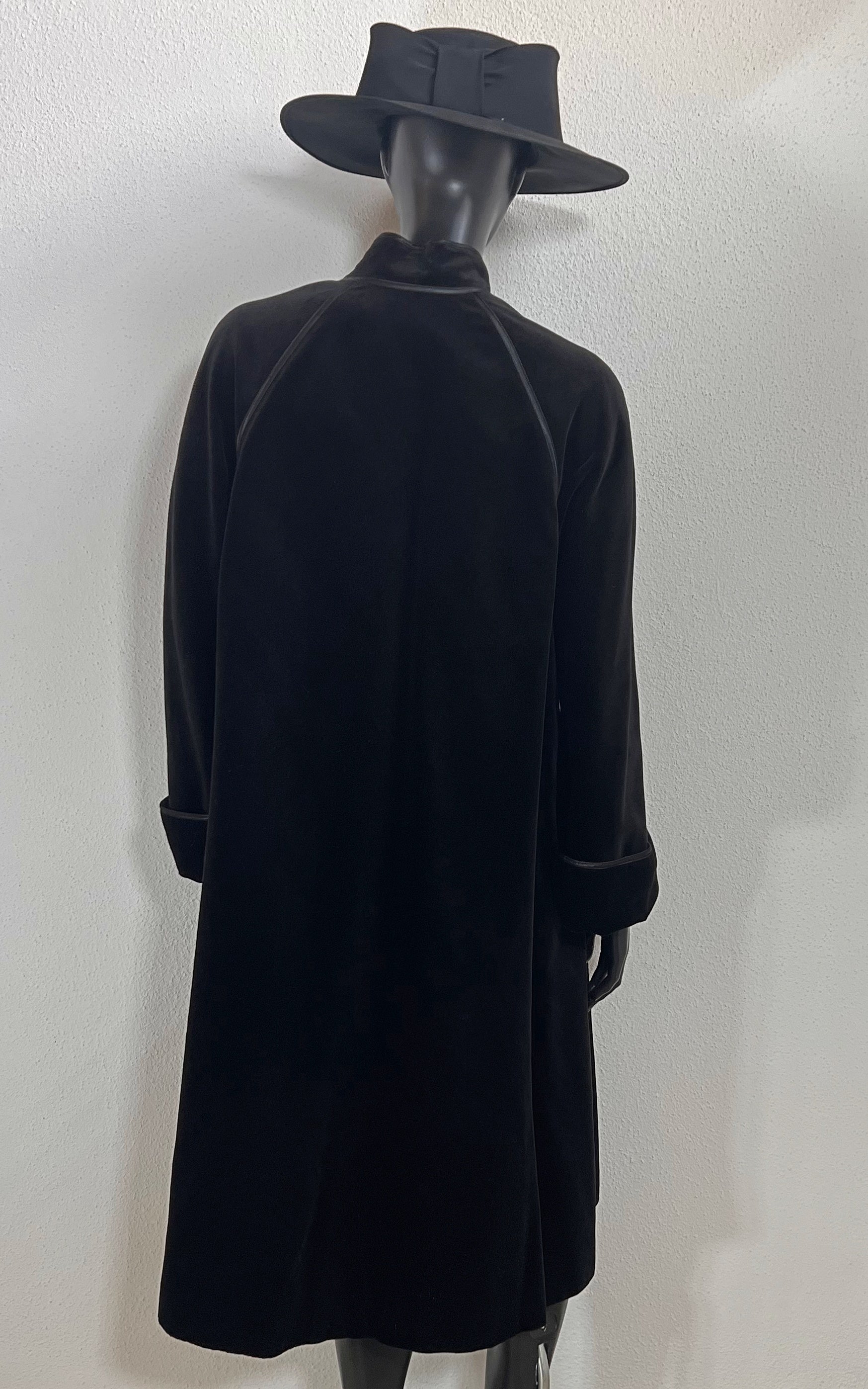 Vintage 70s Louis Feraud Velvet Coat