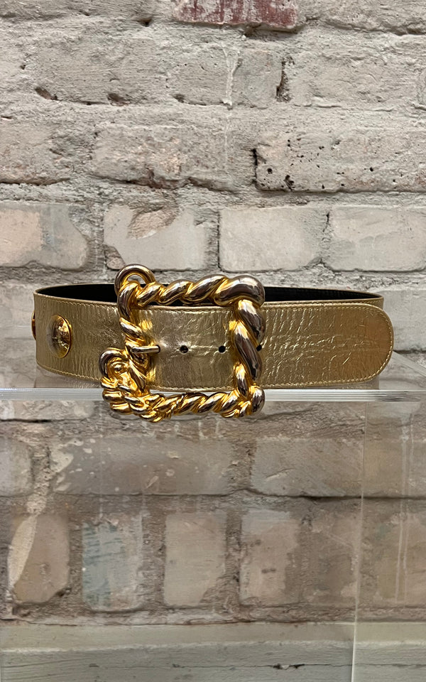 Vintage Escada Belt Gold