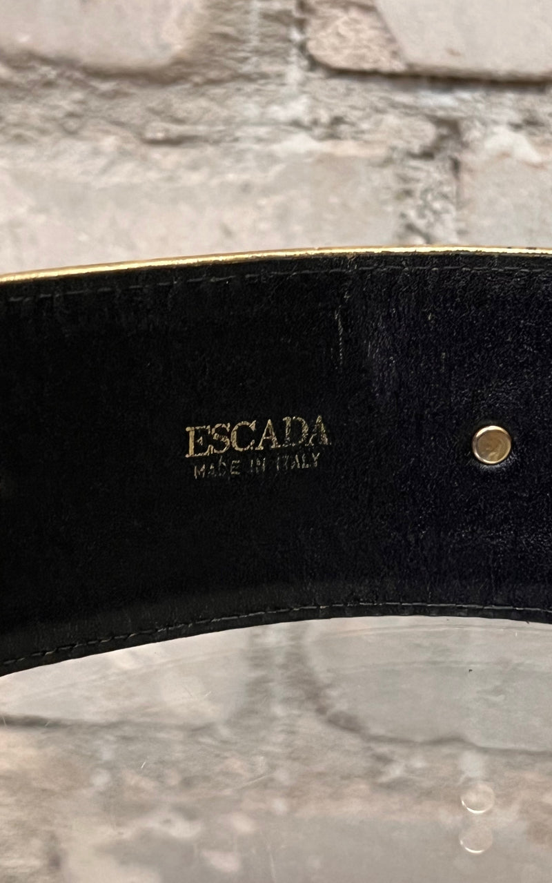Vintage Escada Belt Gold