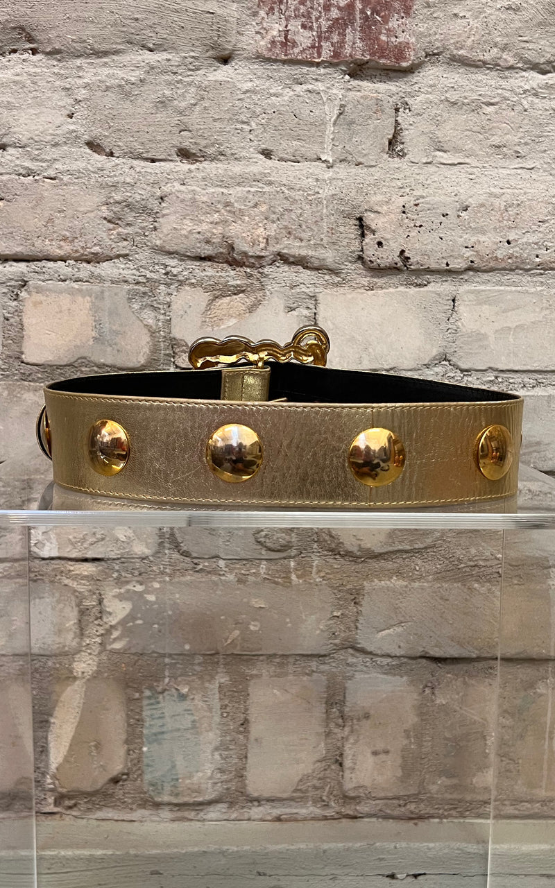 Vintage Escada Belt Gold