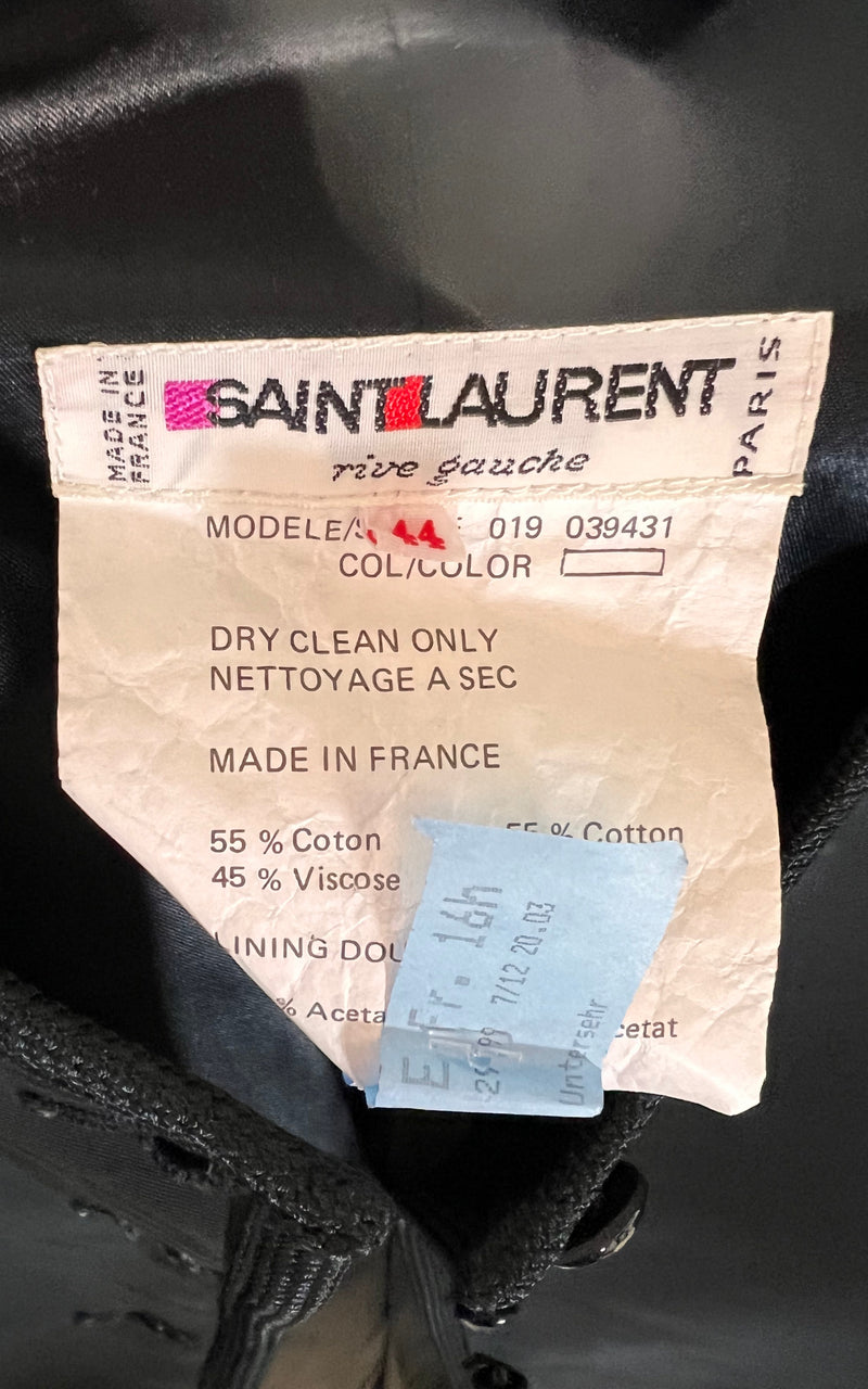 Vintage 79-80 Yves Saint Laurent Jacket
