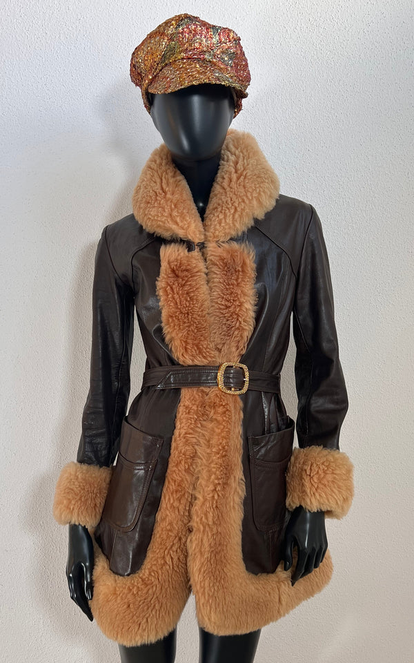 Vintage 70s Shearling Coat
