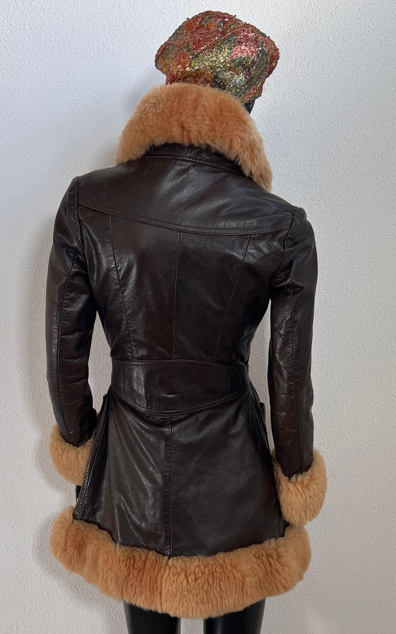 Vintage 70s Shearling Coat
