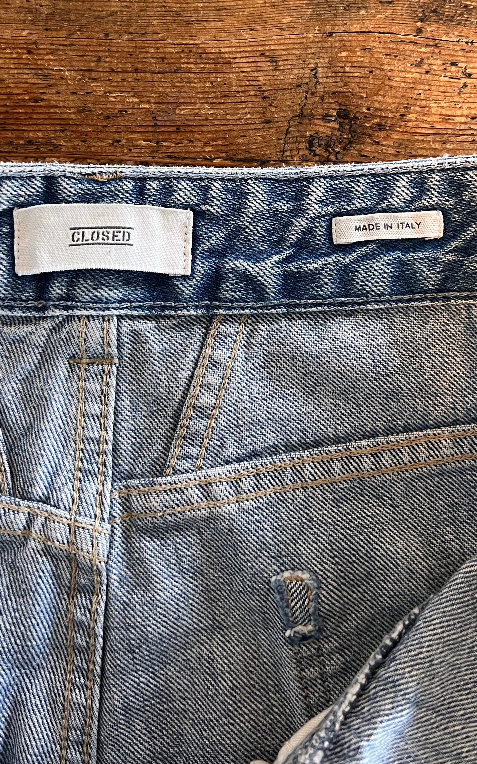 Closed Y2K Pedal Pusher Denim Jeans 28