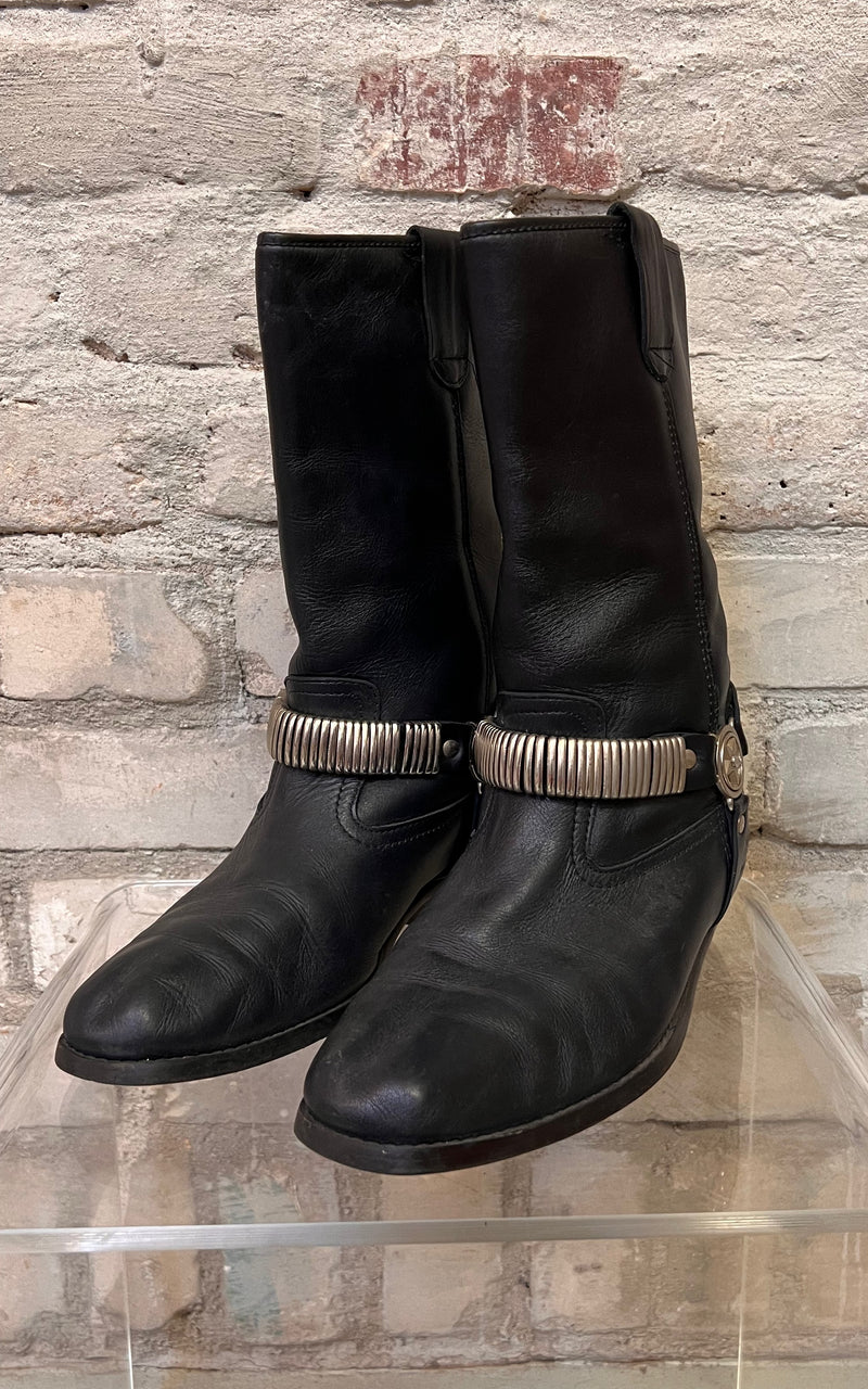 Vintage Biker Boots 42