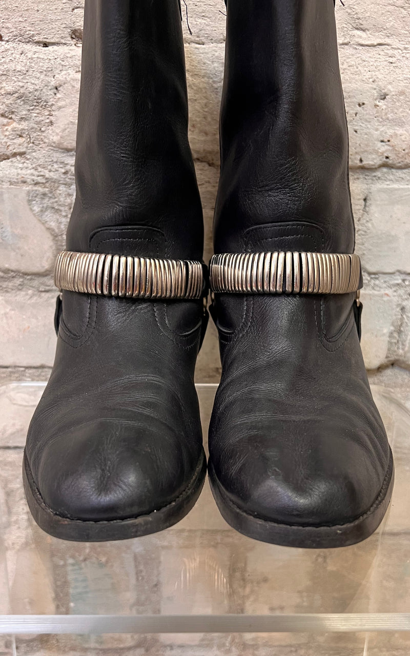 Vintage Biker Boots 42