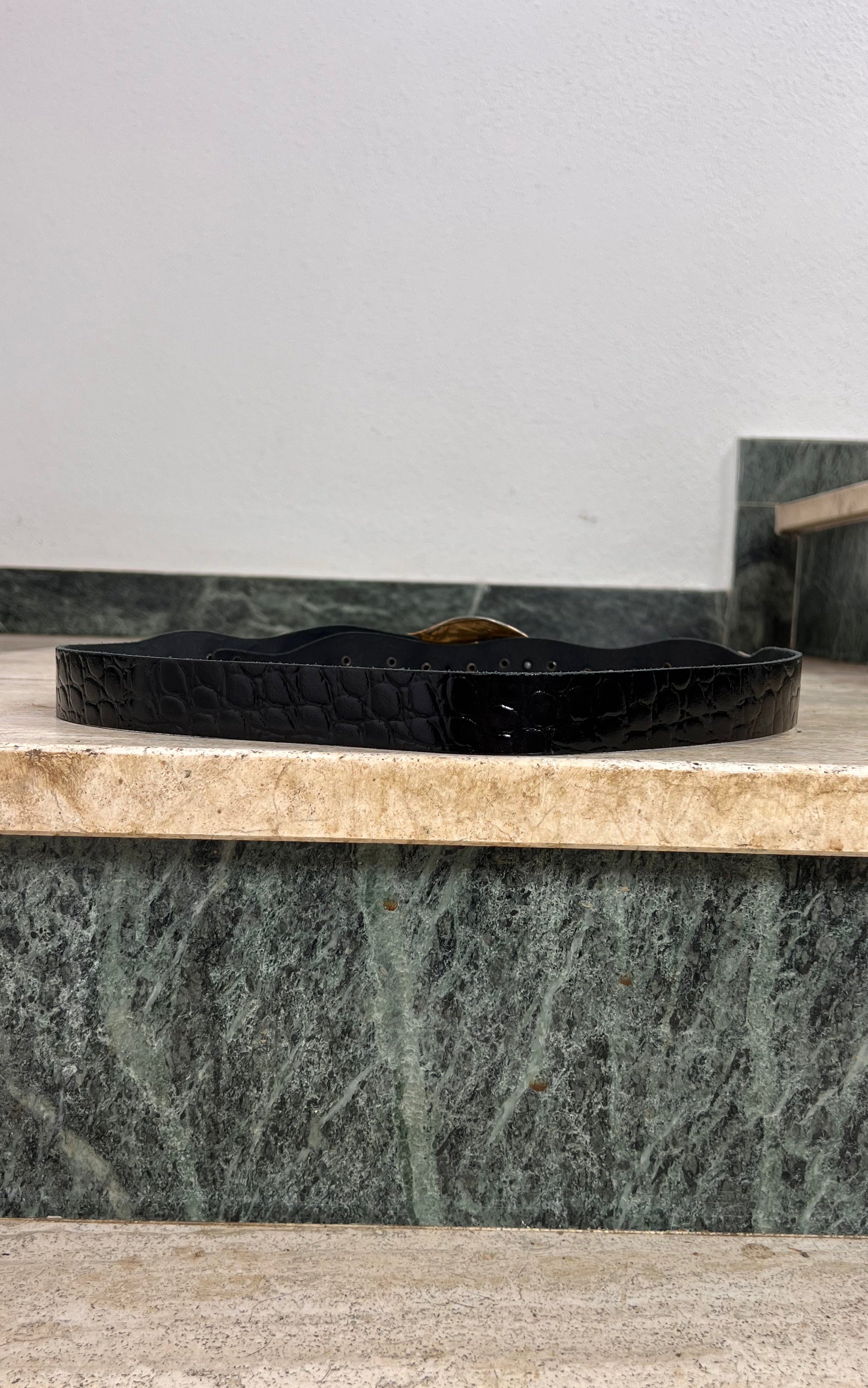 Vintage Snake Belt Gold