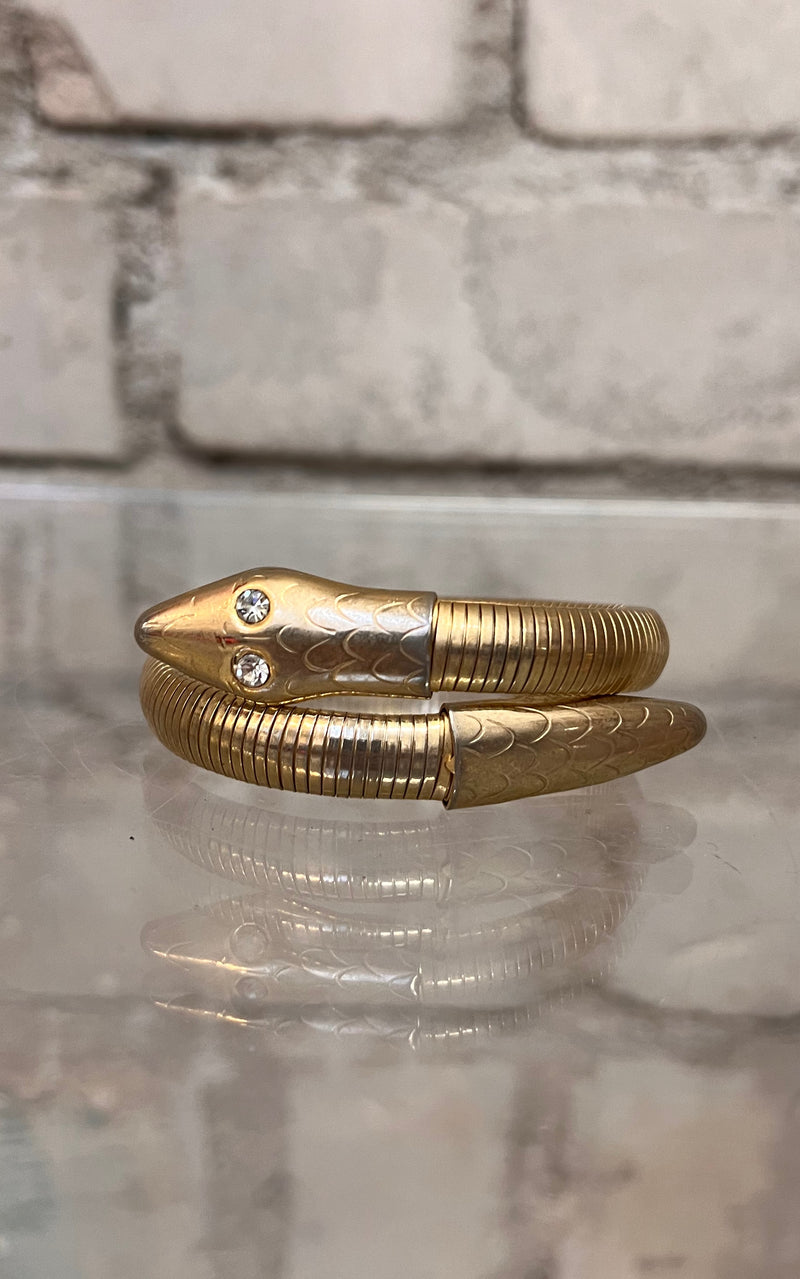 Vintage 90s Snake Bangle
