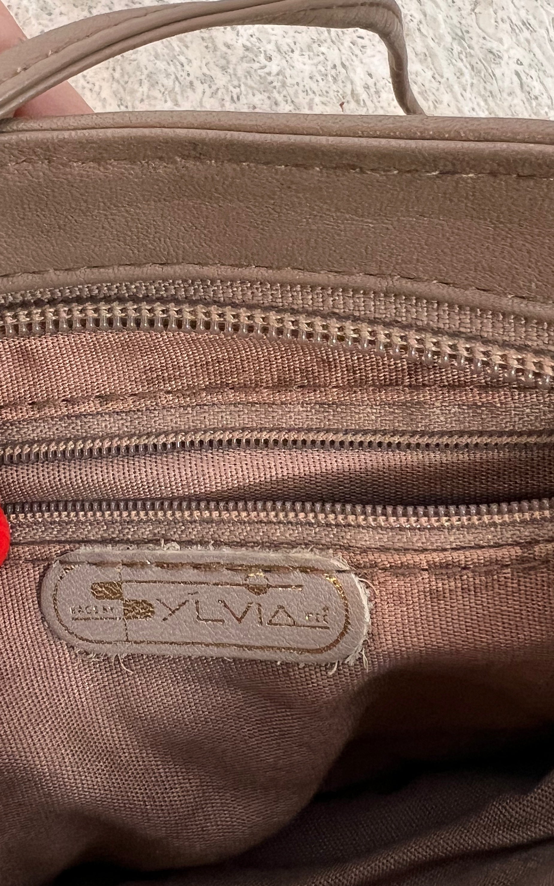 Vintage 80s Snakeskin Pouch Bag