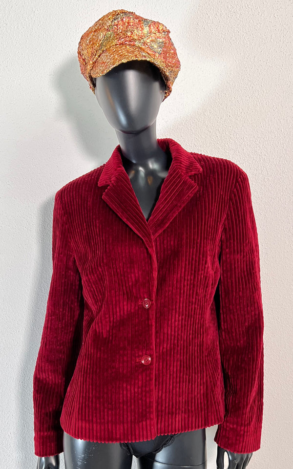 Vintage Oui Big Corduroy Blazer