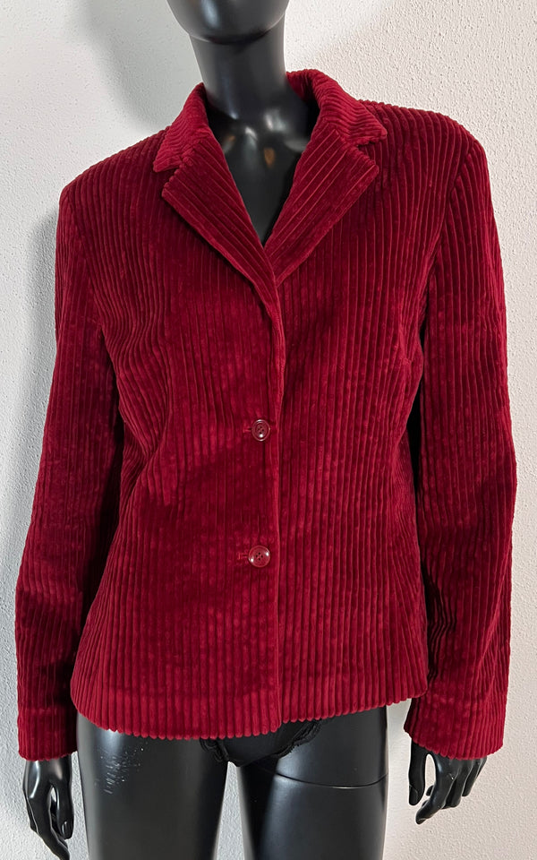 Vintage Oui Big Corduroy Blazer