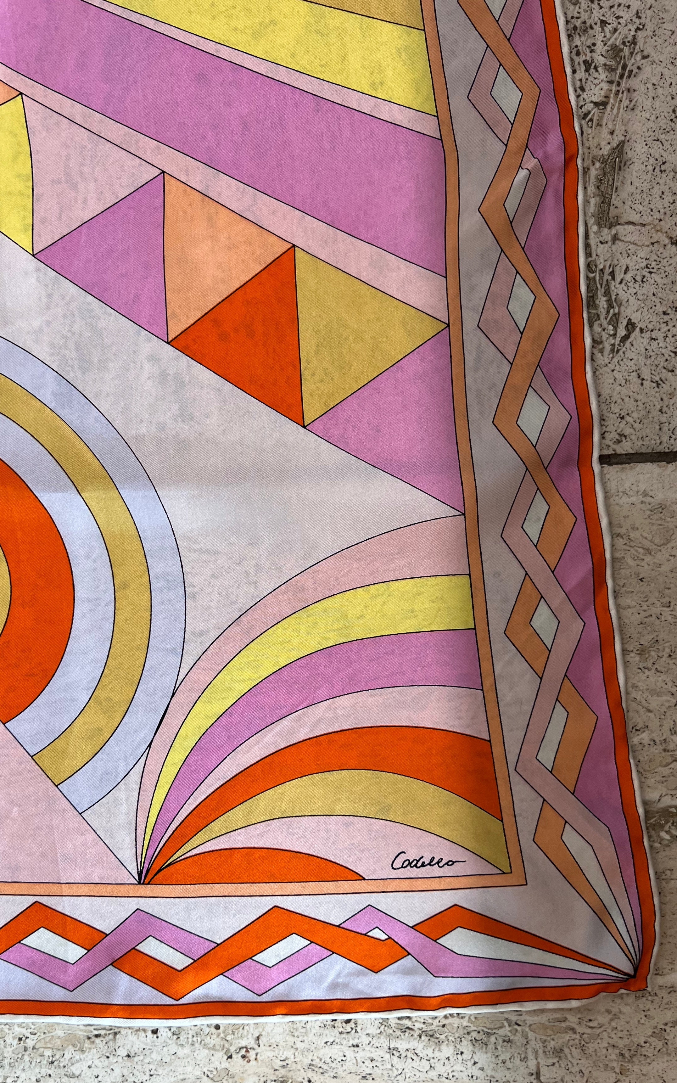 Vintage Codello Silk Foulard