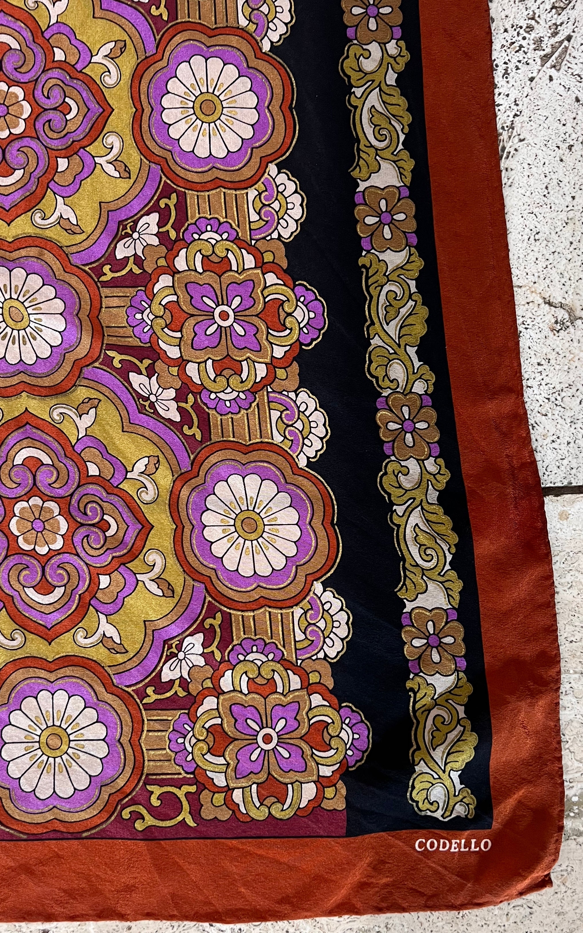 Vintage Codello Silk Foulard
