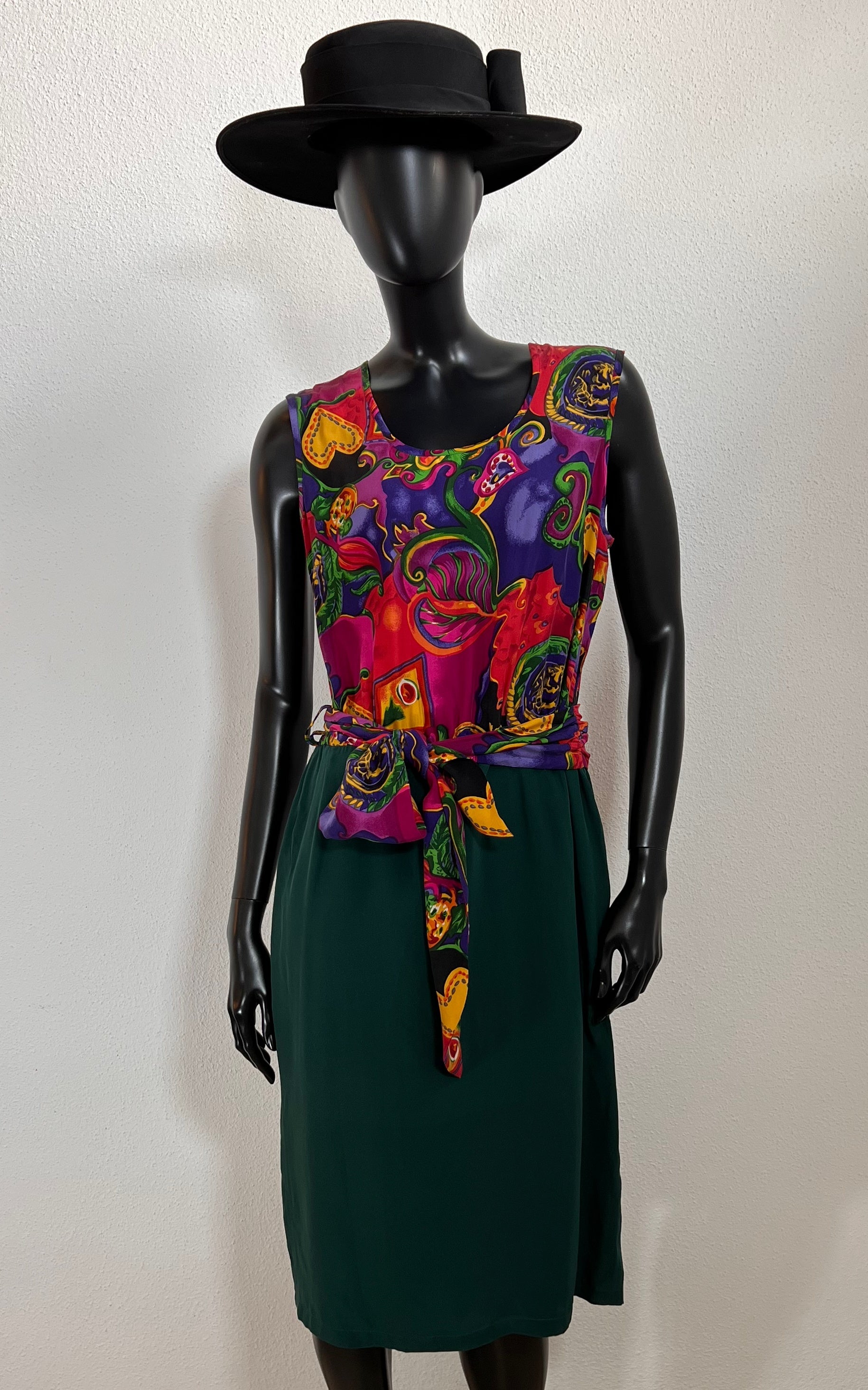Vintage Puzta Silk Dress