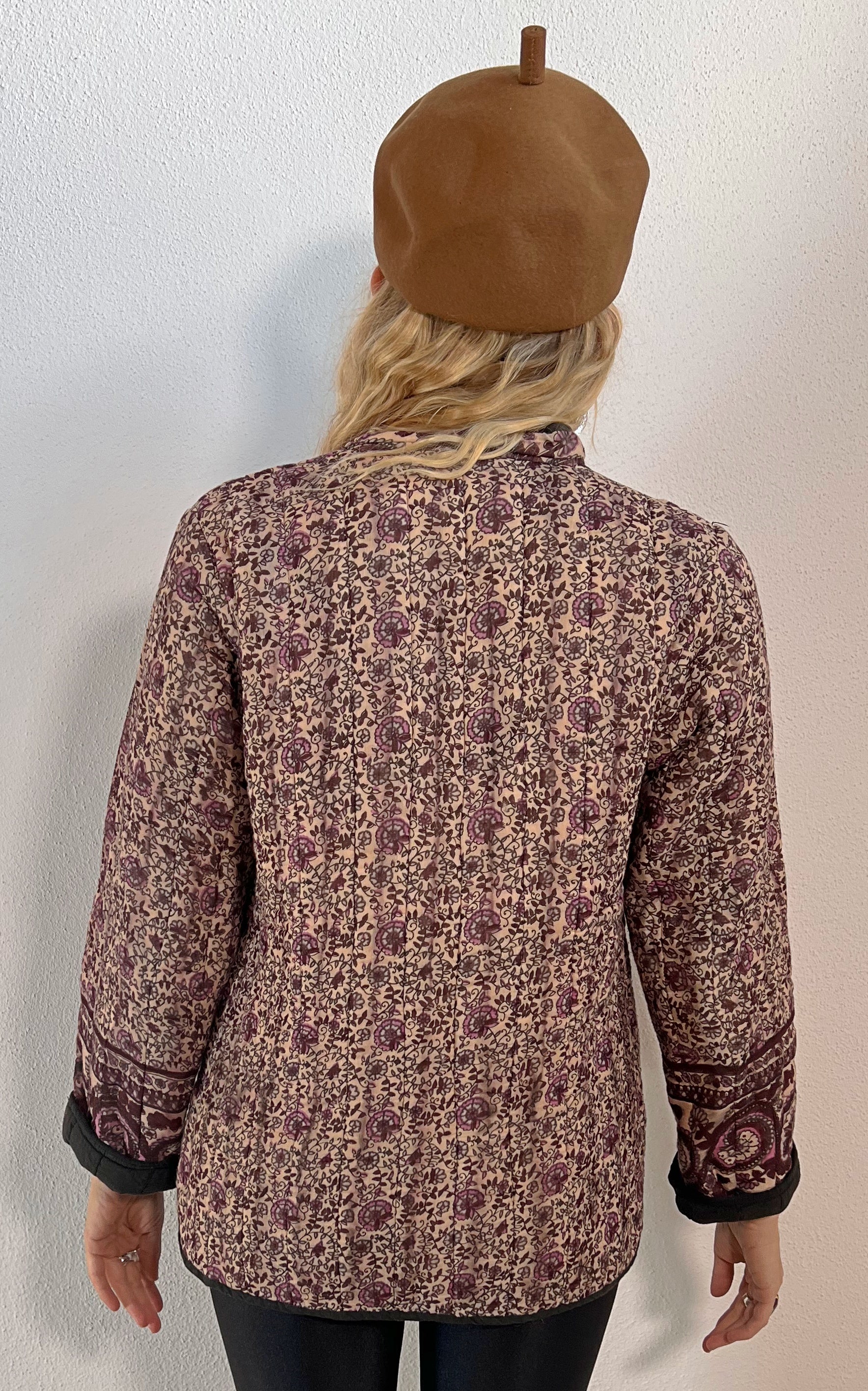 Vintage 70s Indian Qulited Jacket