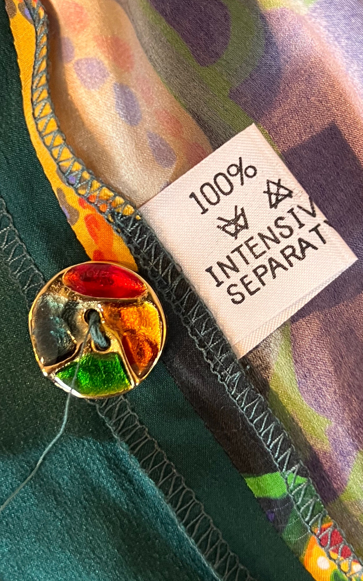 Vintage Puzta Silk Blouse