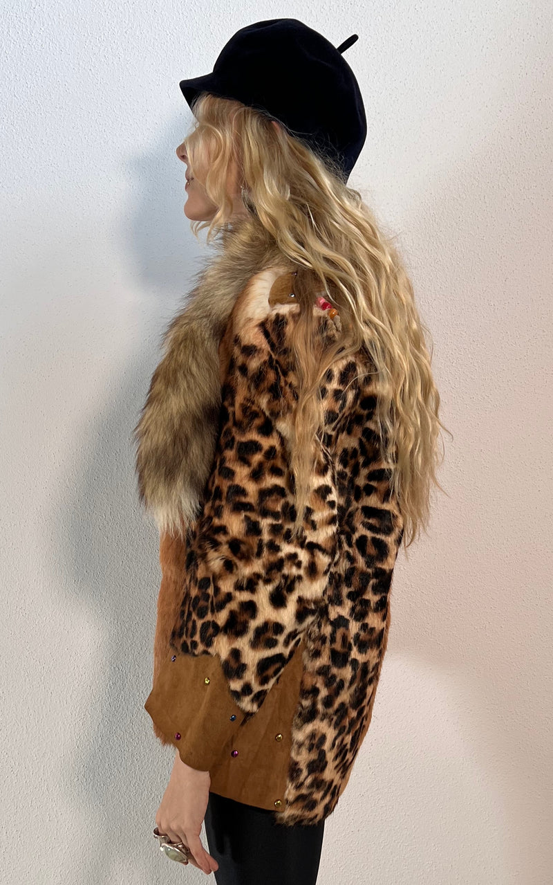 ジャケット・アウター 80S Vintage Fur Jacket 80S Vintage Fur Jacket