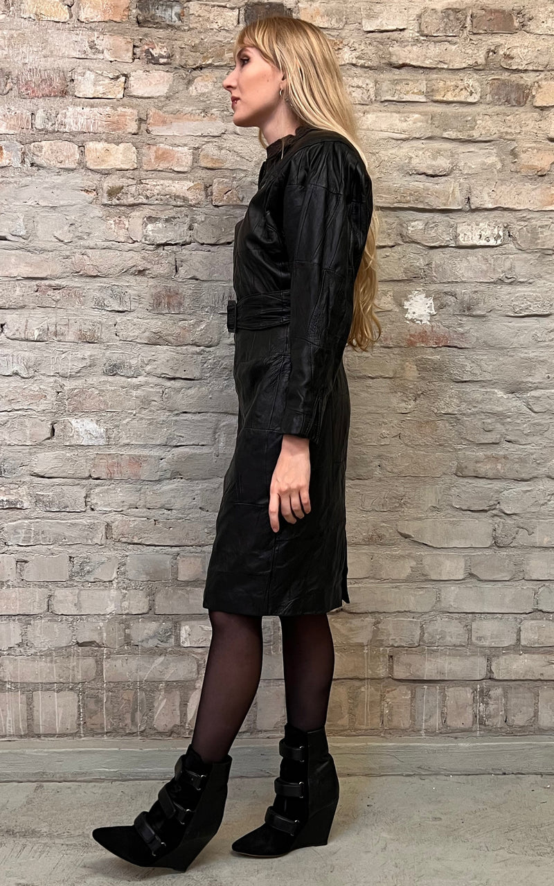 Vintage Leather Dress