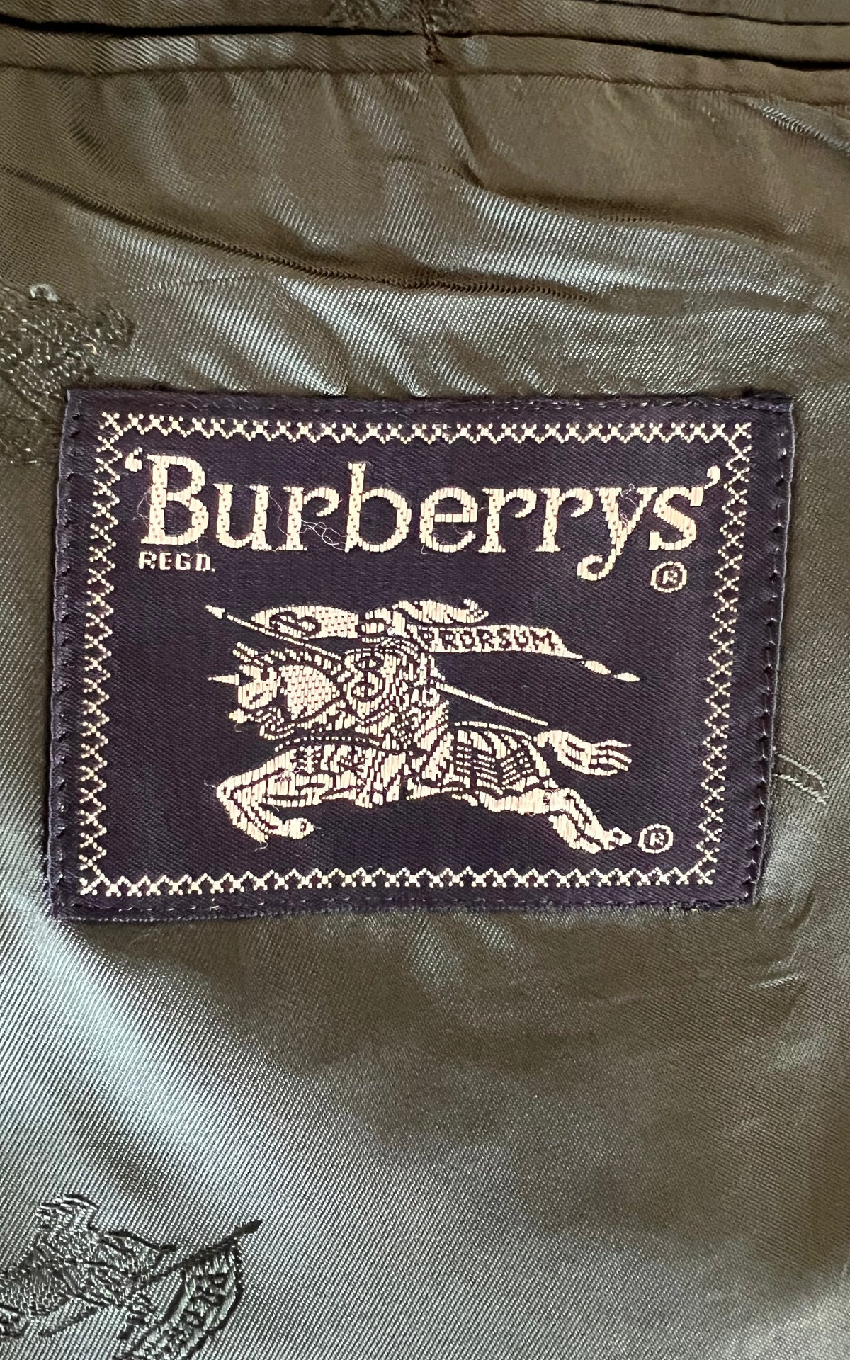 Vintage MENS Burberry “Bennet” Houndstooth Blazer