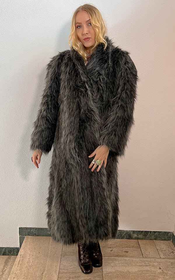 Vintage Fake Fur Coat