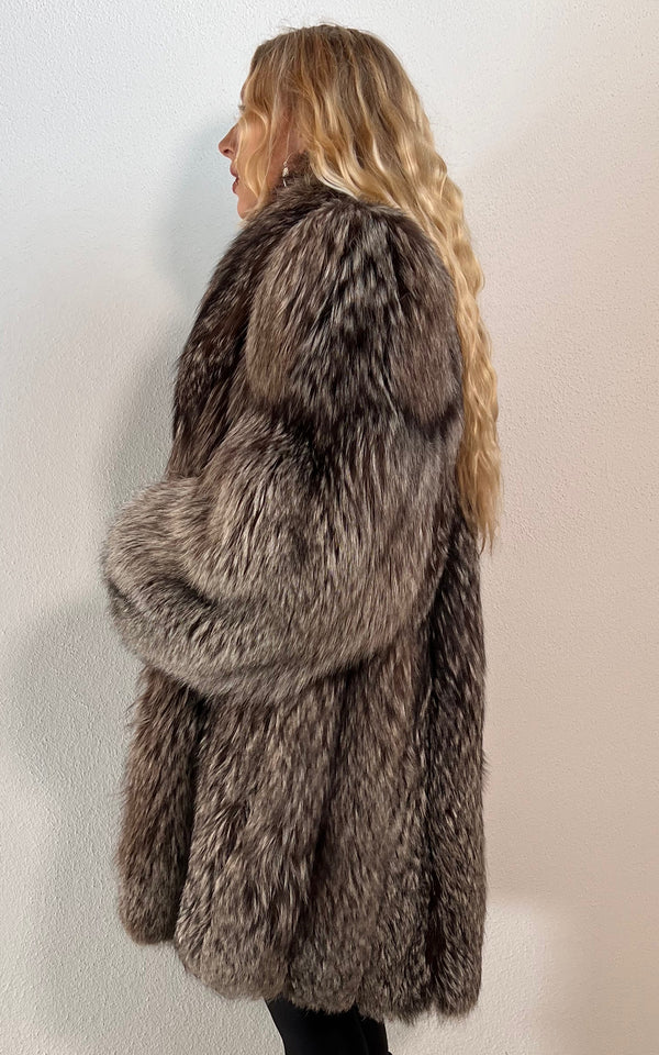 Vintage Fox Fur Coat