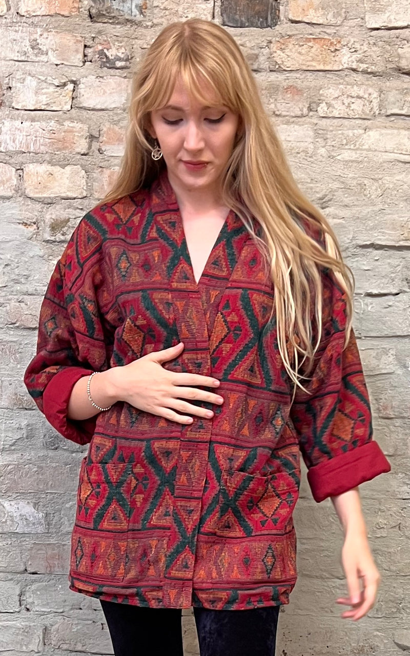 Vintage Ikat Jacket