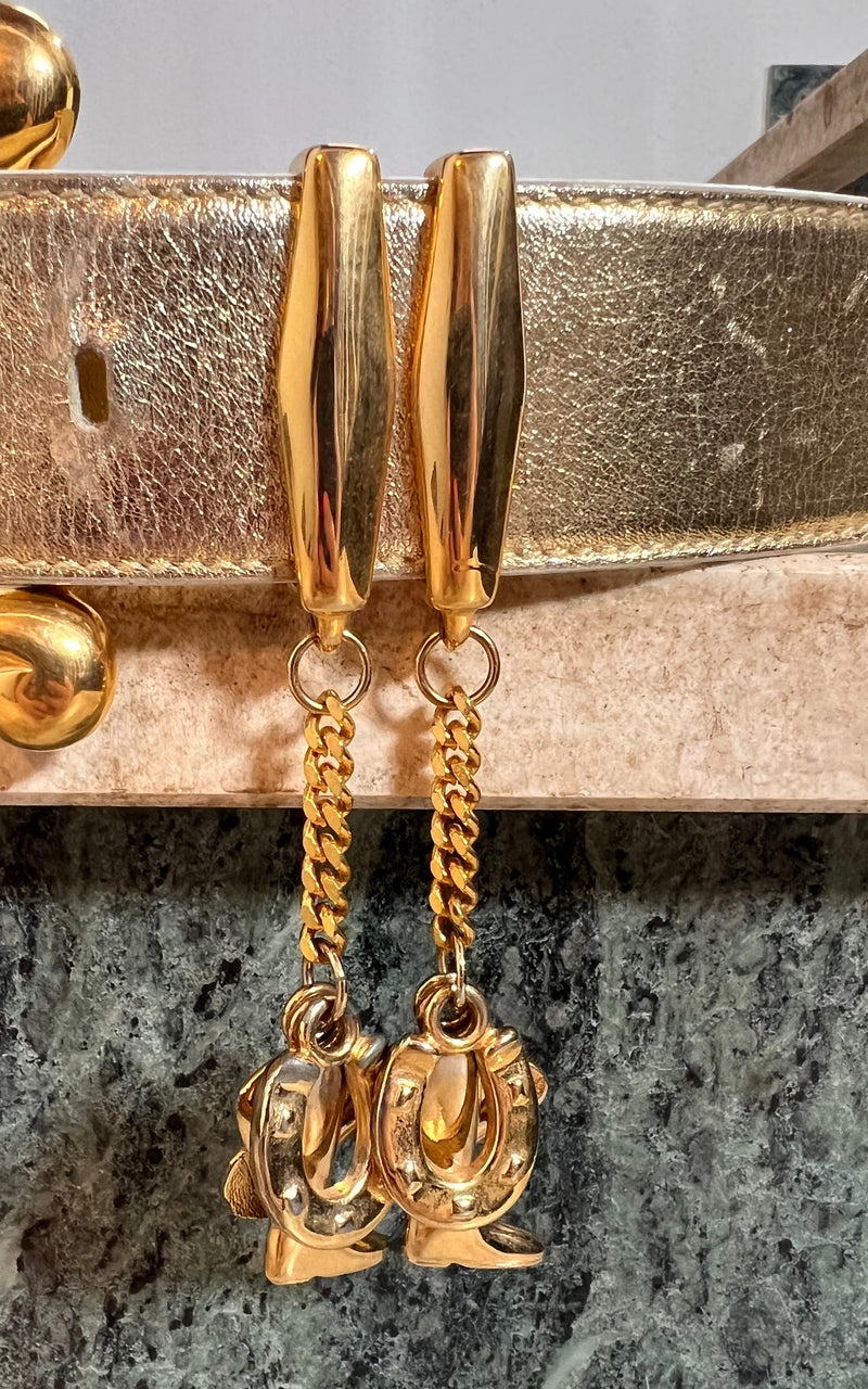 Vintage Escada Belt Gold