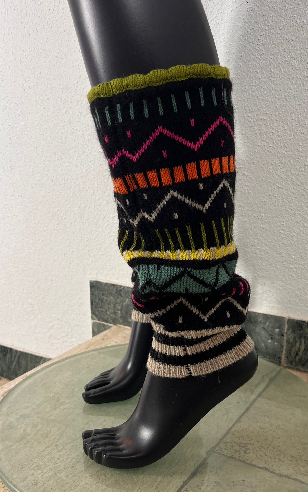 Gudrun Sjödén Multicoloured Knit Leg Warmers