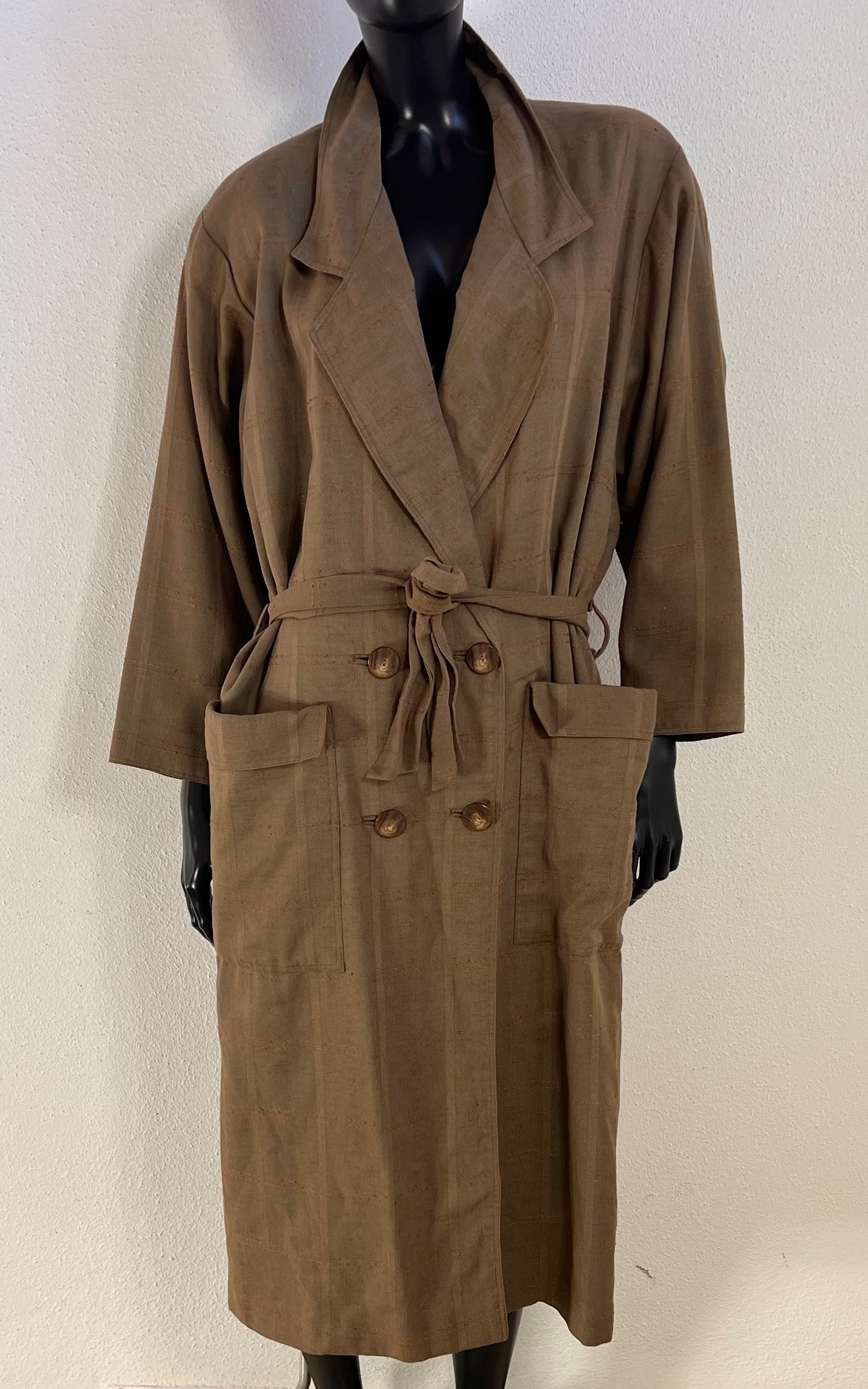 Vintage 90s Linnen Coat