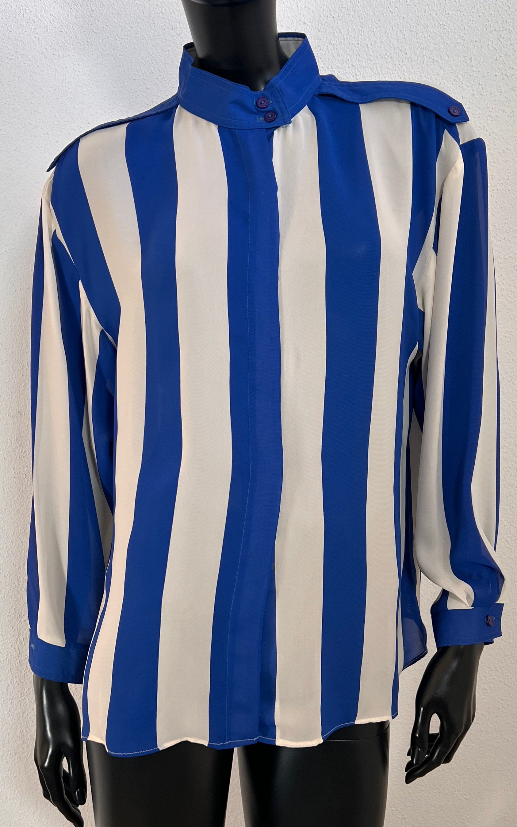 Vintage 90s Striped Blouse