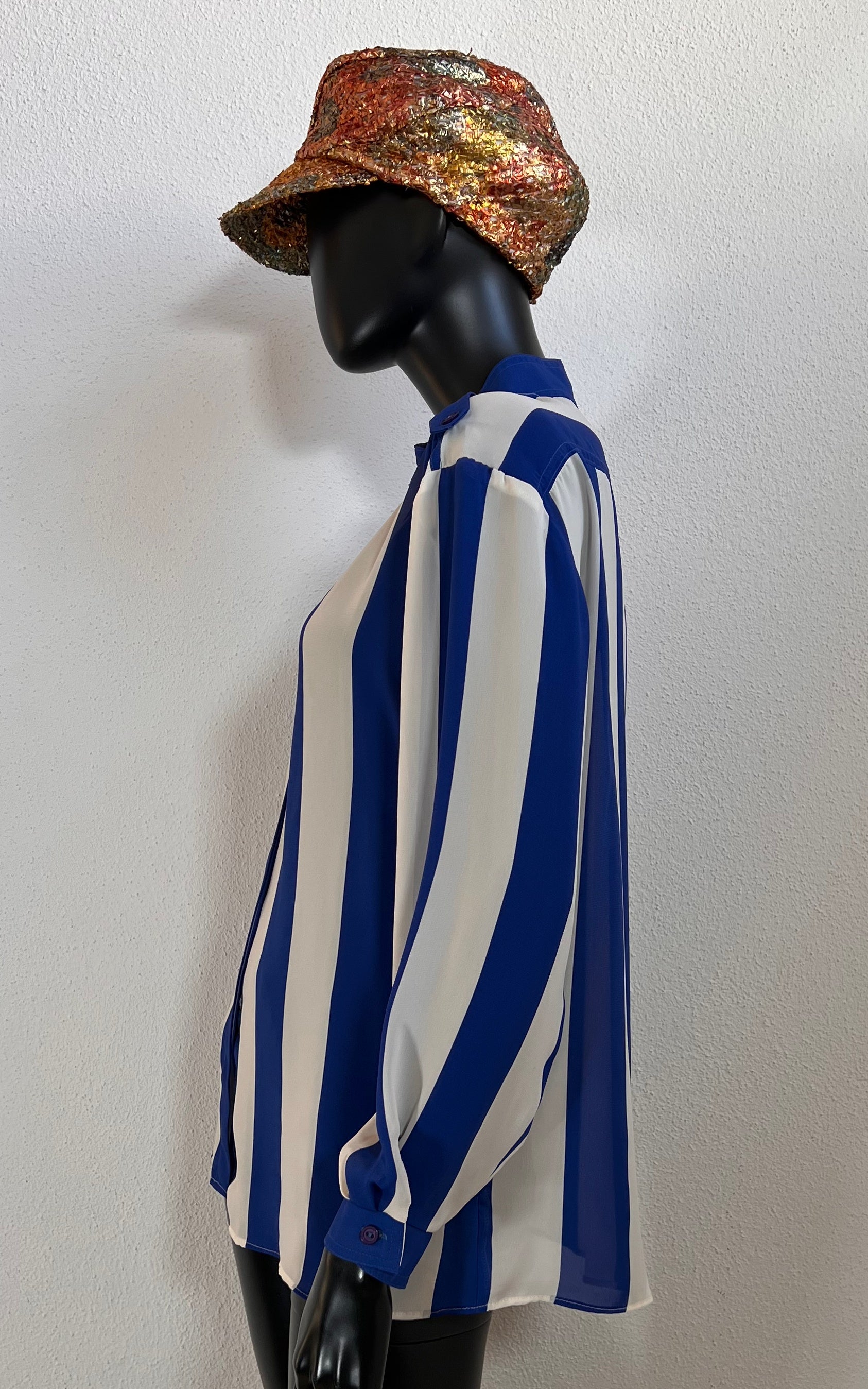 Vintage 90s Striped Blouse