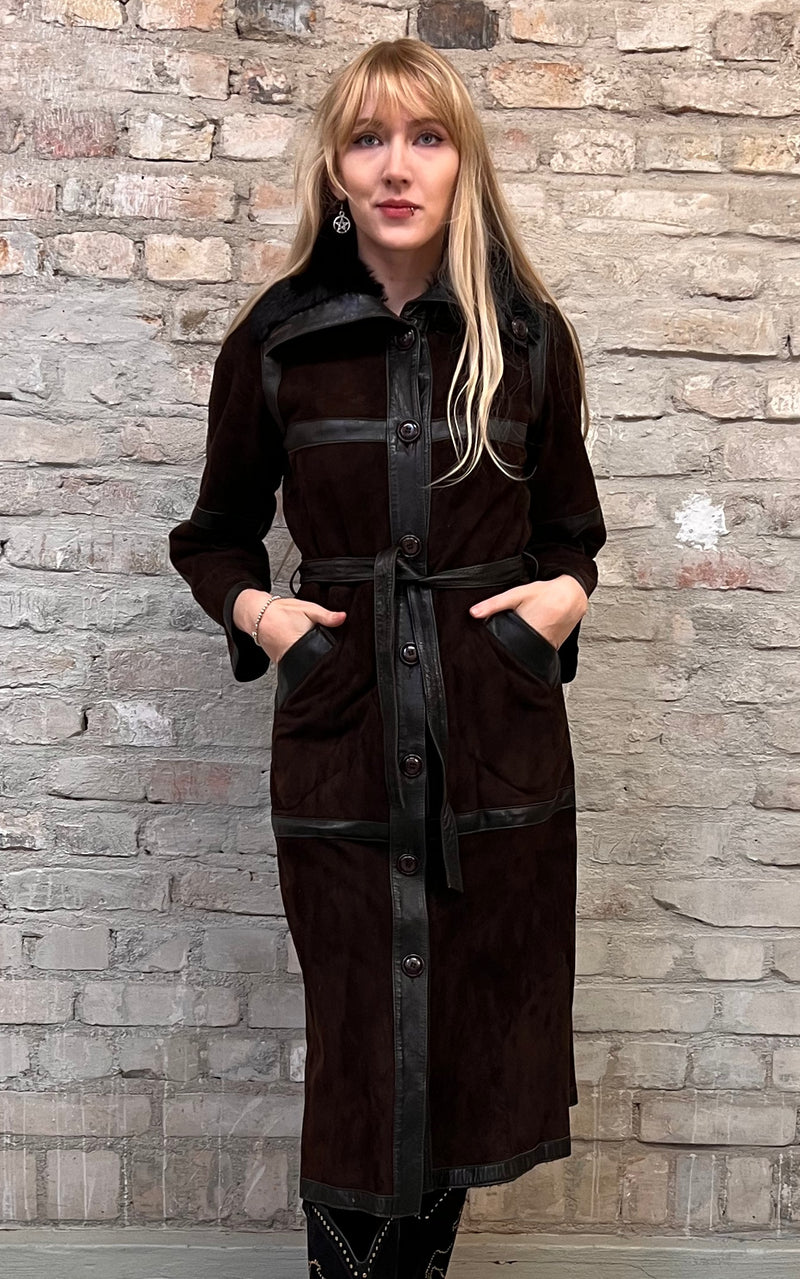 Vintage 70s Shearling Coat