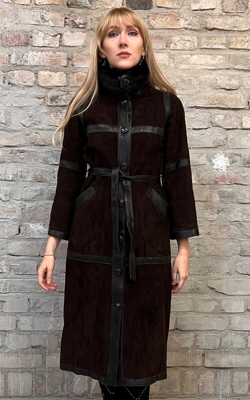 Vintage 70s Shearling Coat