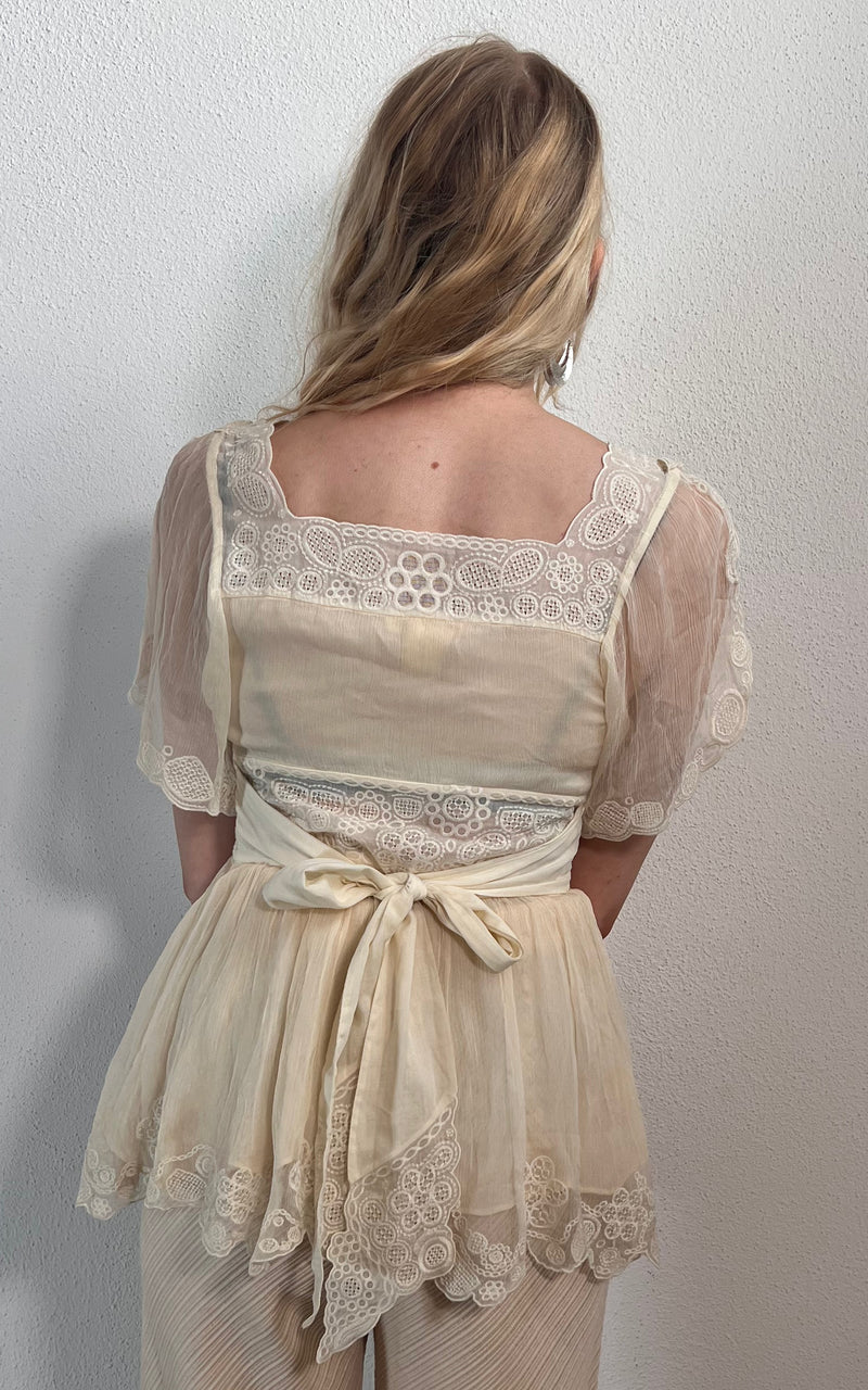 Vintage Catherine Malandrino Silk Shirt